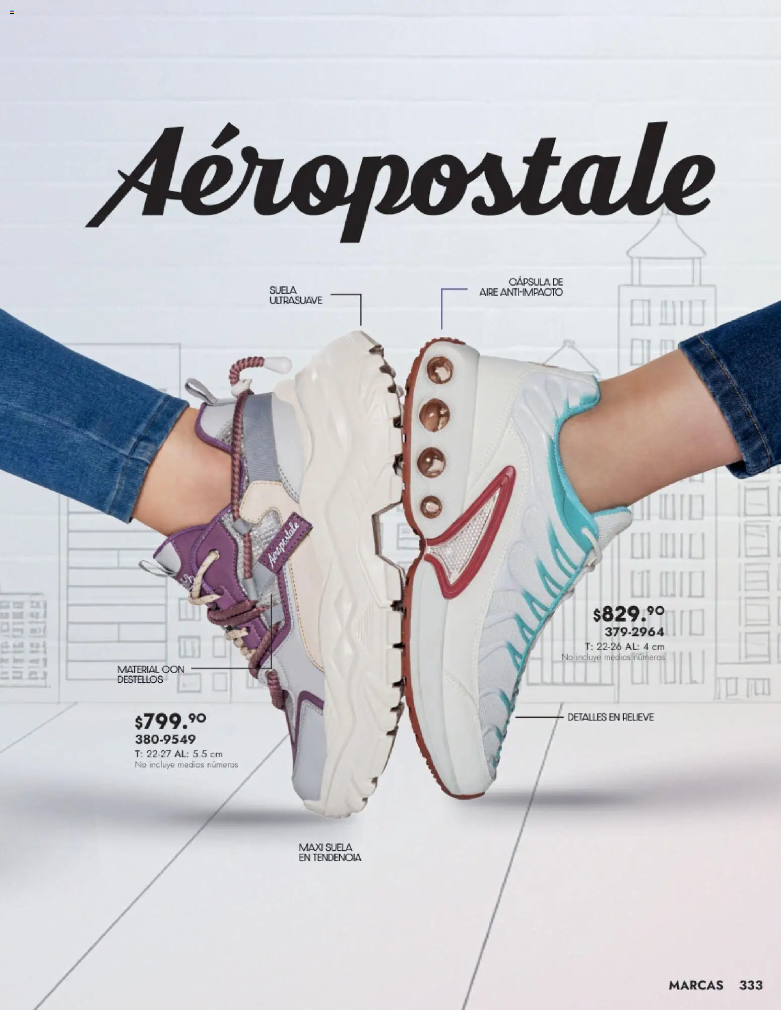 Nuevas ofertas de Andrea válidas en toda la República Mexicana desde el 24.08.2025. ¡Encuentra las mejores ofertas en Andrea - Catálogo Calzado Dama! | Página: 333 | Productos: Malla