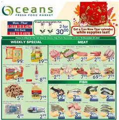 Preview of Oceans flyer - Brampton from shop Oceans valid from 14.11.2025