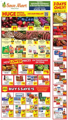 Preview of Save Mart weekly ads valid from 16.07.2025