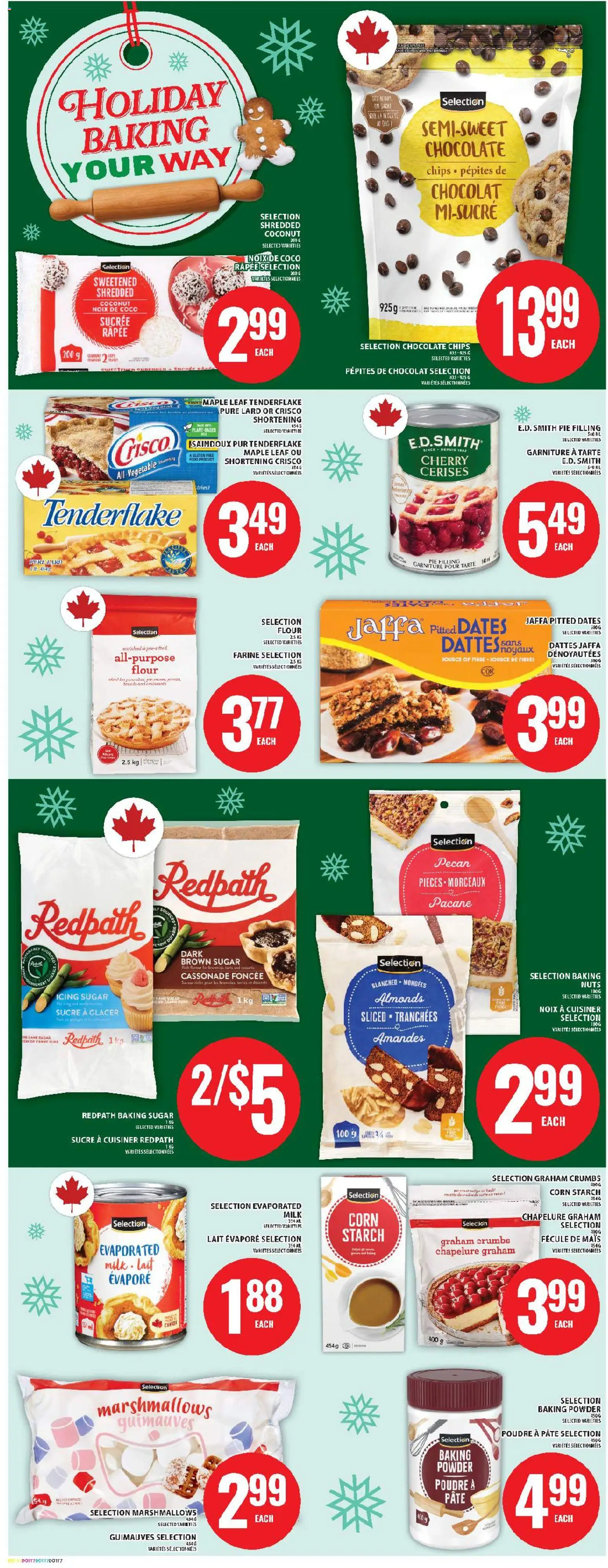 Food Basics flyer valid from 18.12.2025 | Page: 11 | Products: Chips, Nuts, Milk, Chocolate