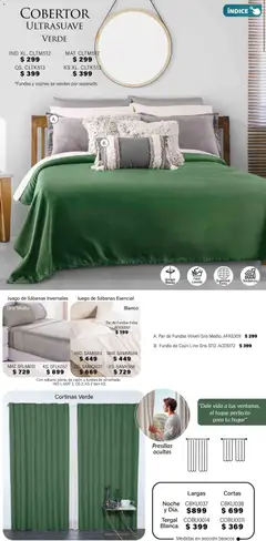 Vista previa de Colchas Concord Buen Fin, nuevo folleto de la tienda, válido en México a partir del 01.11.2025 | Página: 368 | Productos: Cobertor, Funda, Almohada, Sabanas