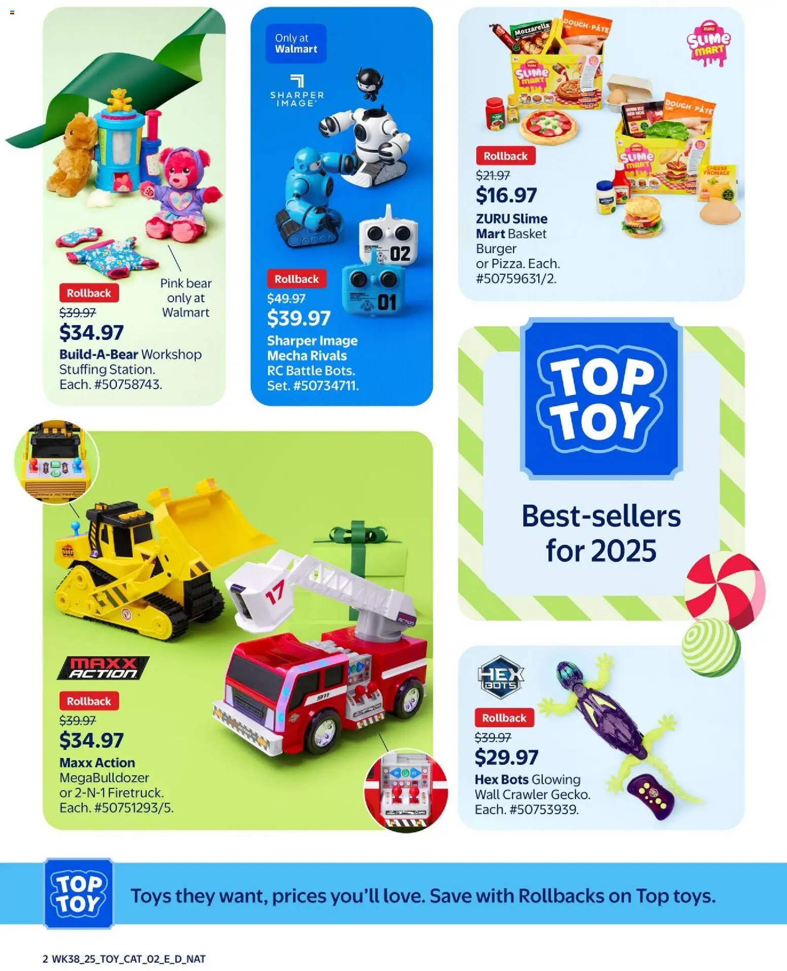Walmart flyer valid from 16.10.2025 | Page: 6 | Products: Basket, Cheese
