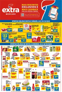 Extra - Ofertas de Mercado Fim de Semana - Pré-Visualização do folheto da loja Extra, válido de 24.10.2025