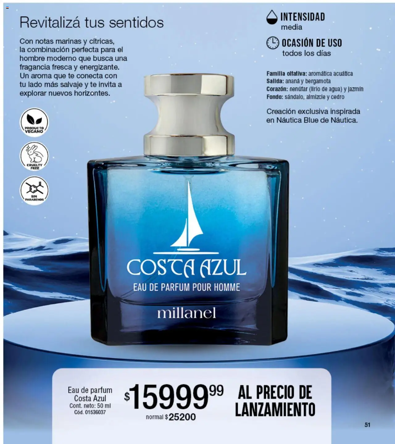 Millanel catálogo │ válido desde el 23.06.2025 | Página: 51 | Productos: Fragancia, Ananá, Agua, Té