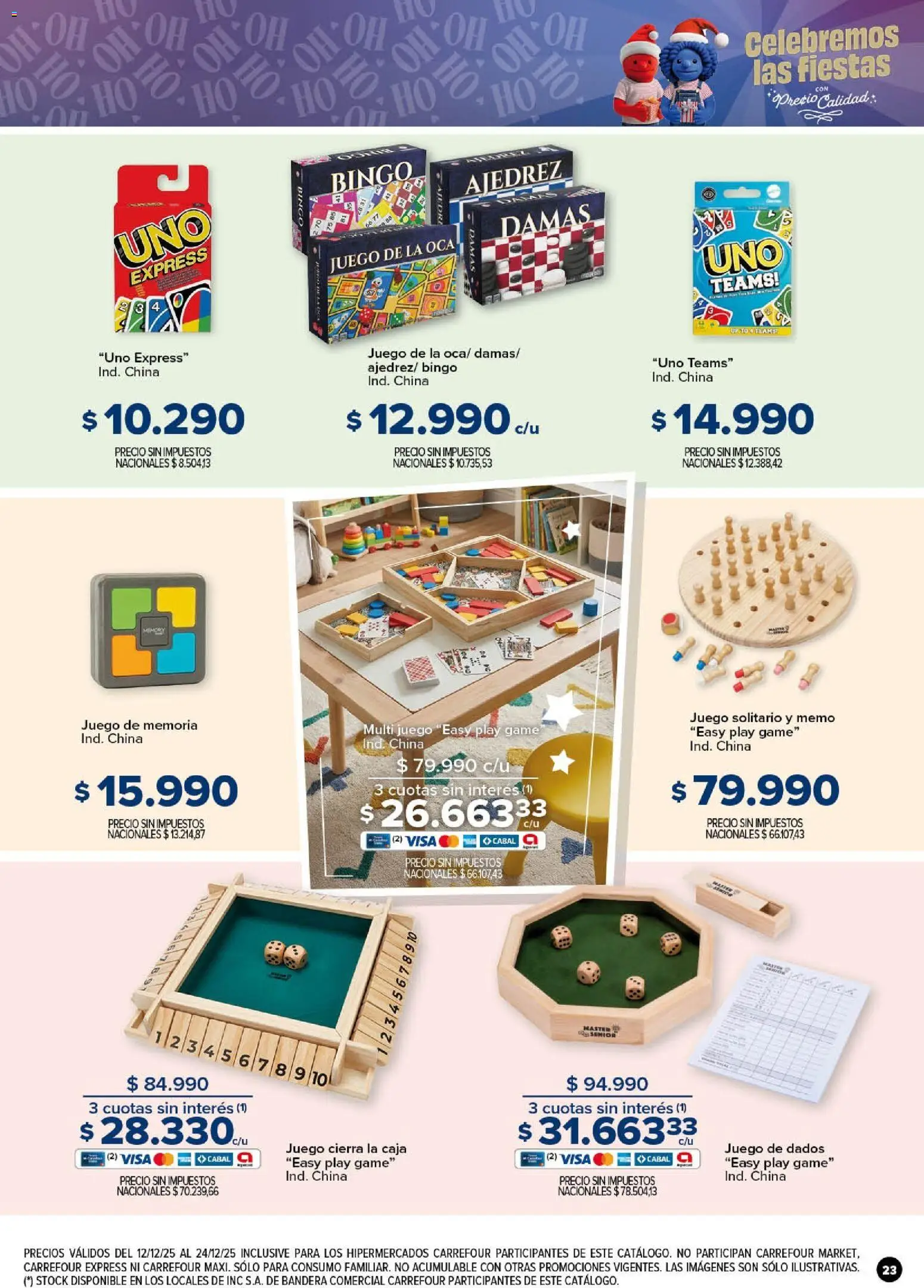 Carrefour ofertas │ válido desde el 12.12.2025 | Página: 23 | Productos: Caja