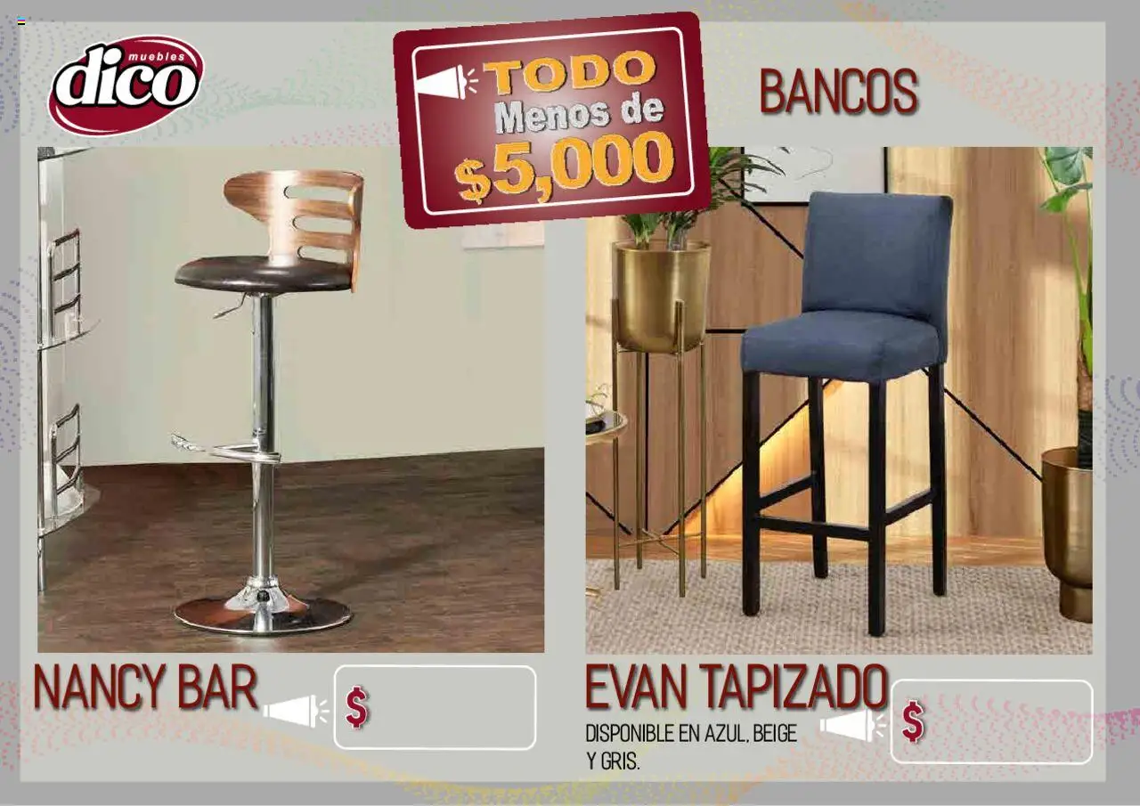 Nuevas ofertas de Muebles Dico válidas en toda la República Mexicana desde el 12.02.2025. ¡Encuentra las mejores ofertas en Muebles Dico catálogo Todo Menos! | Página: 74
