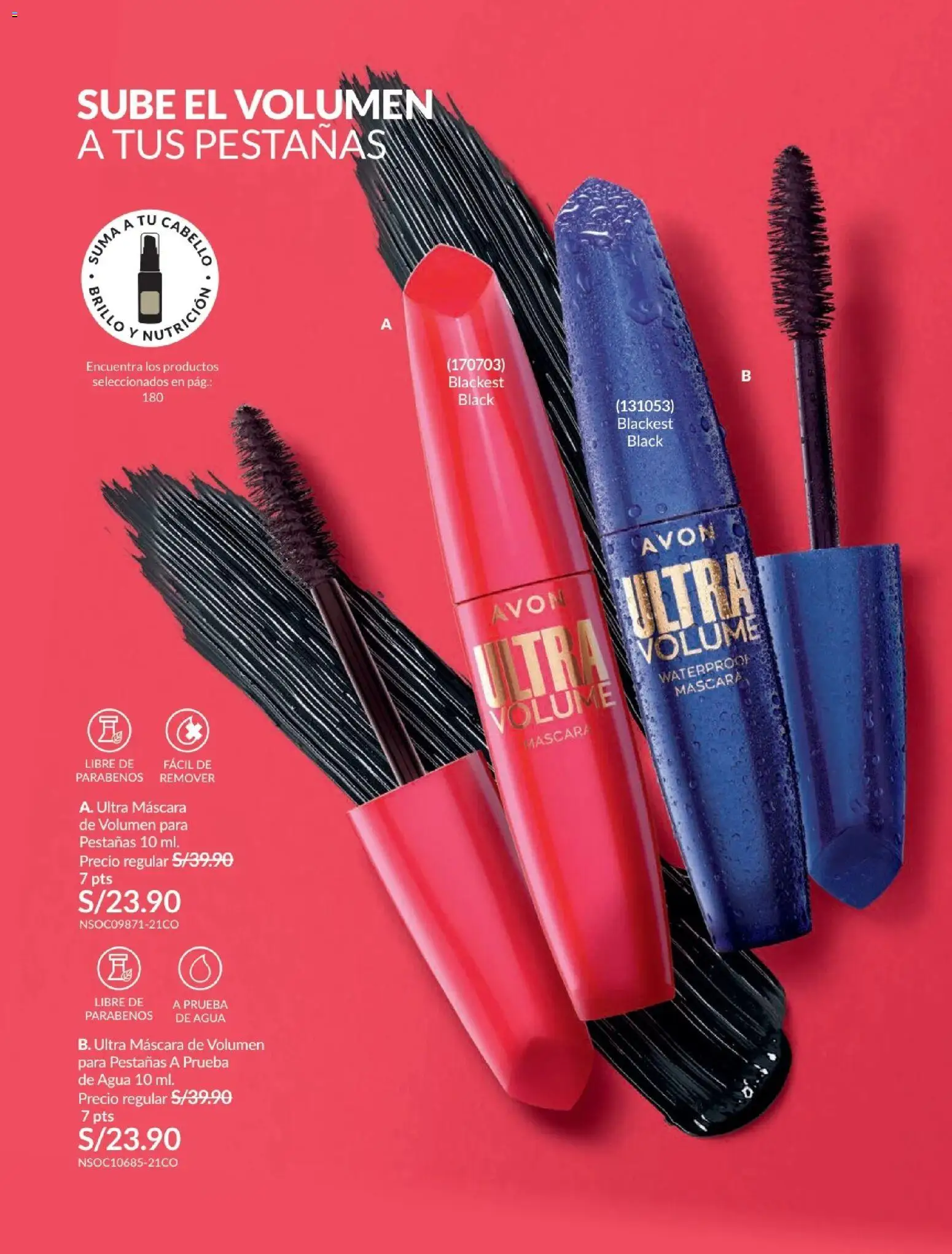 Catálogo Avon válido desde 21.04.2026 | Página: 47 | Productos: Máscara