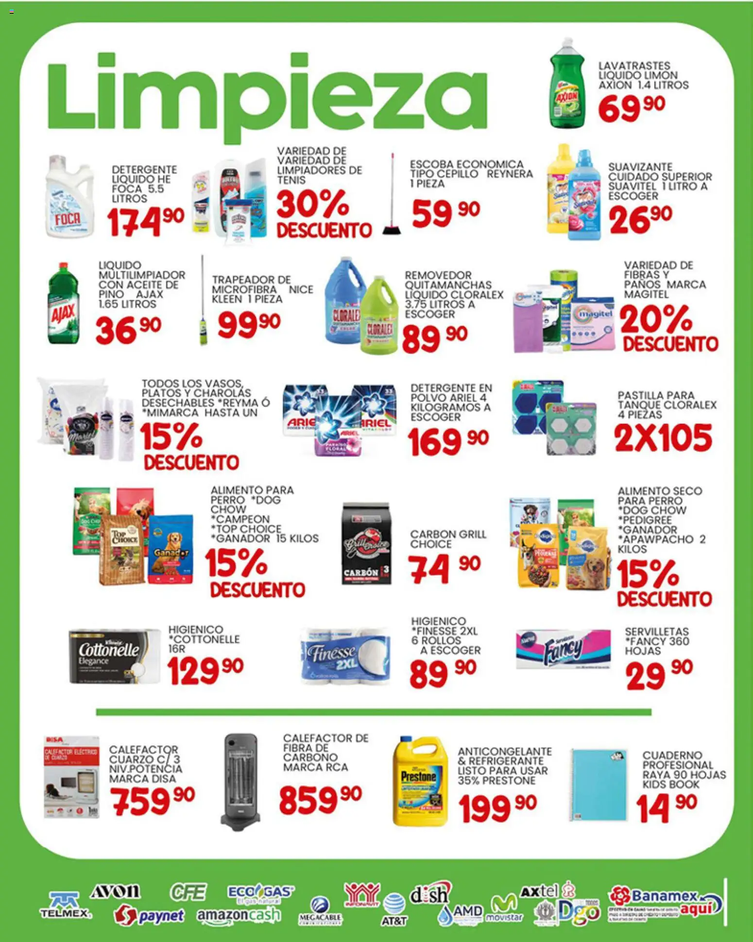 Nuevas ofertas de Alsuper válidas en toda la República Mexicana desde el 16.01.2026. ¡Encuentra las mejores ofertas en Alsuper folleto Durango! | Página: 5 | Productos: Detergente, Tenis, Aceite, Escoba