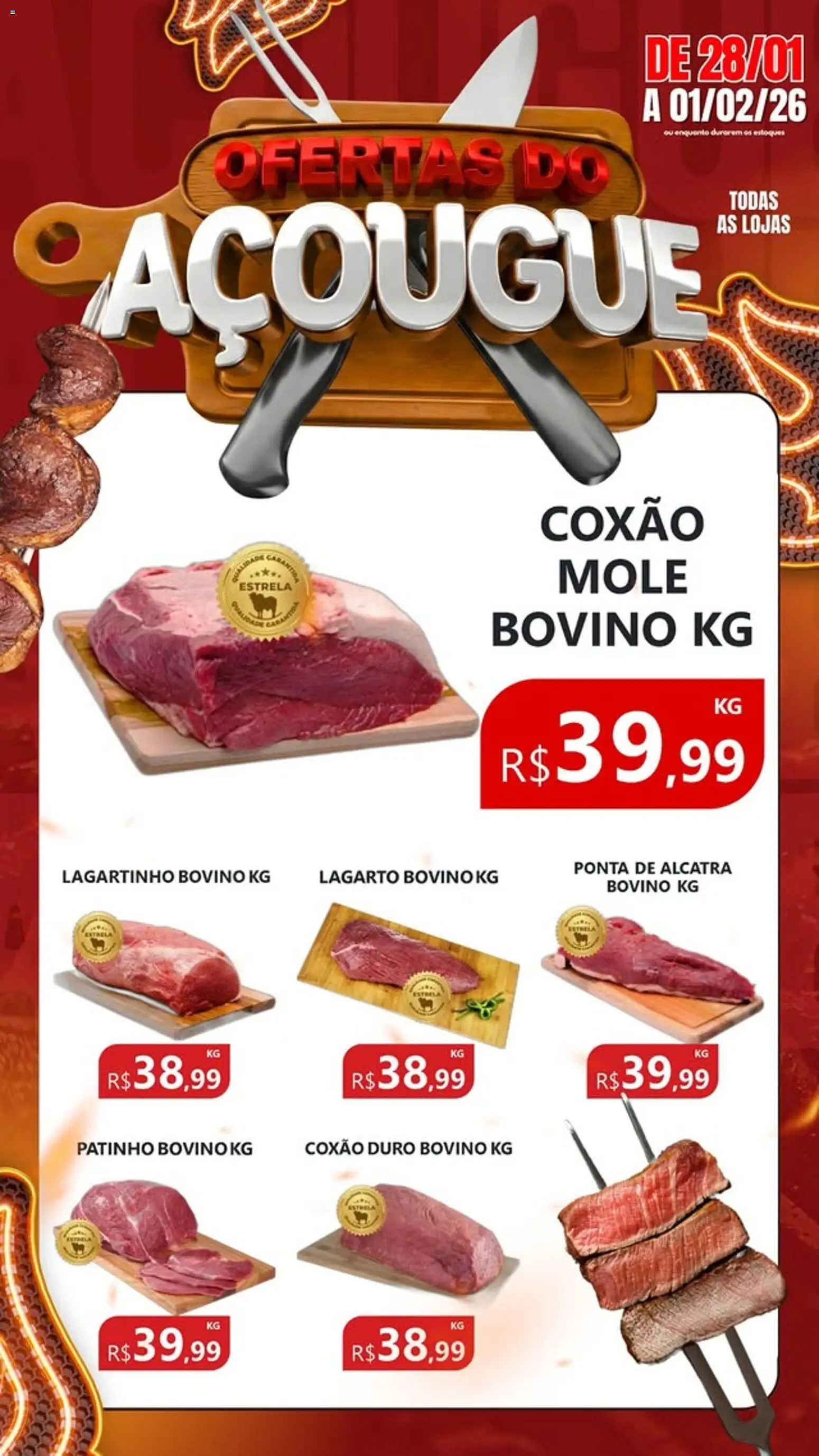 Estrela Azul Folheto - válido de 28.01.2026 | Página: 3 | Produtos: Alcatra