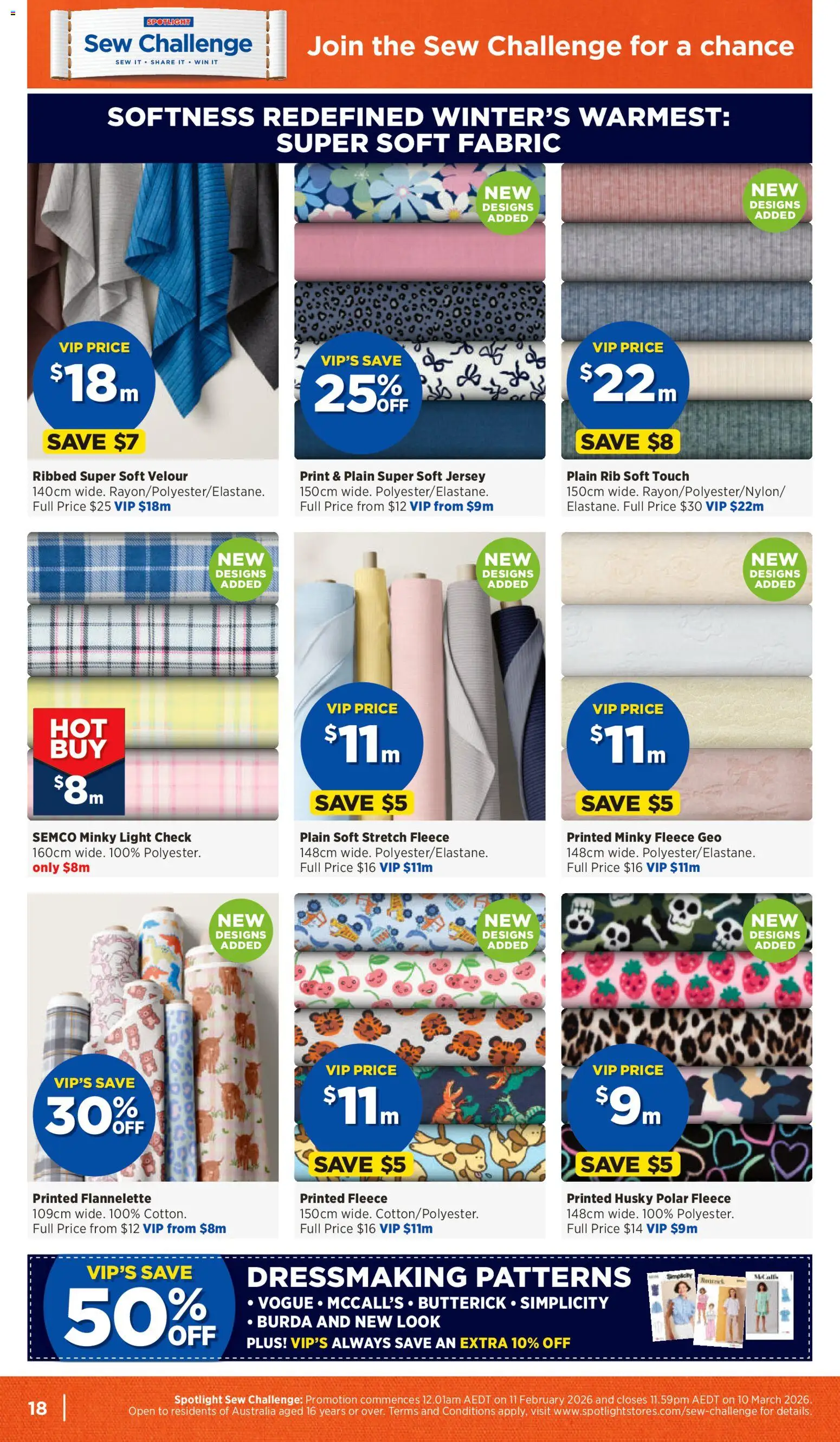 Spotlight catalogue - valid from 11.02.2026 | Page: 18 | Products: Light, Jersey