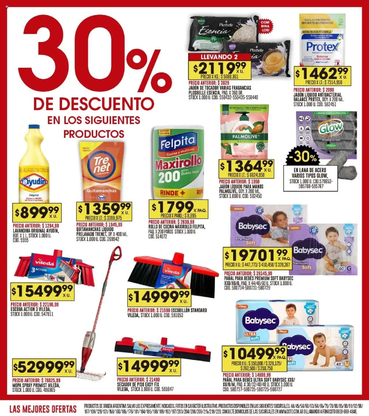 Coto ofertas │ válido desde el 15.09.2025 | Página: 20 | Productos: Mopa, Cocina, Jabón líquido, Jabón
