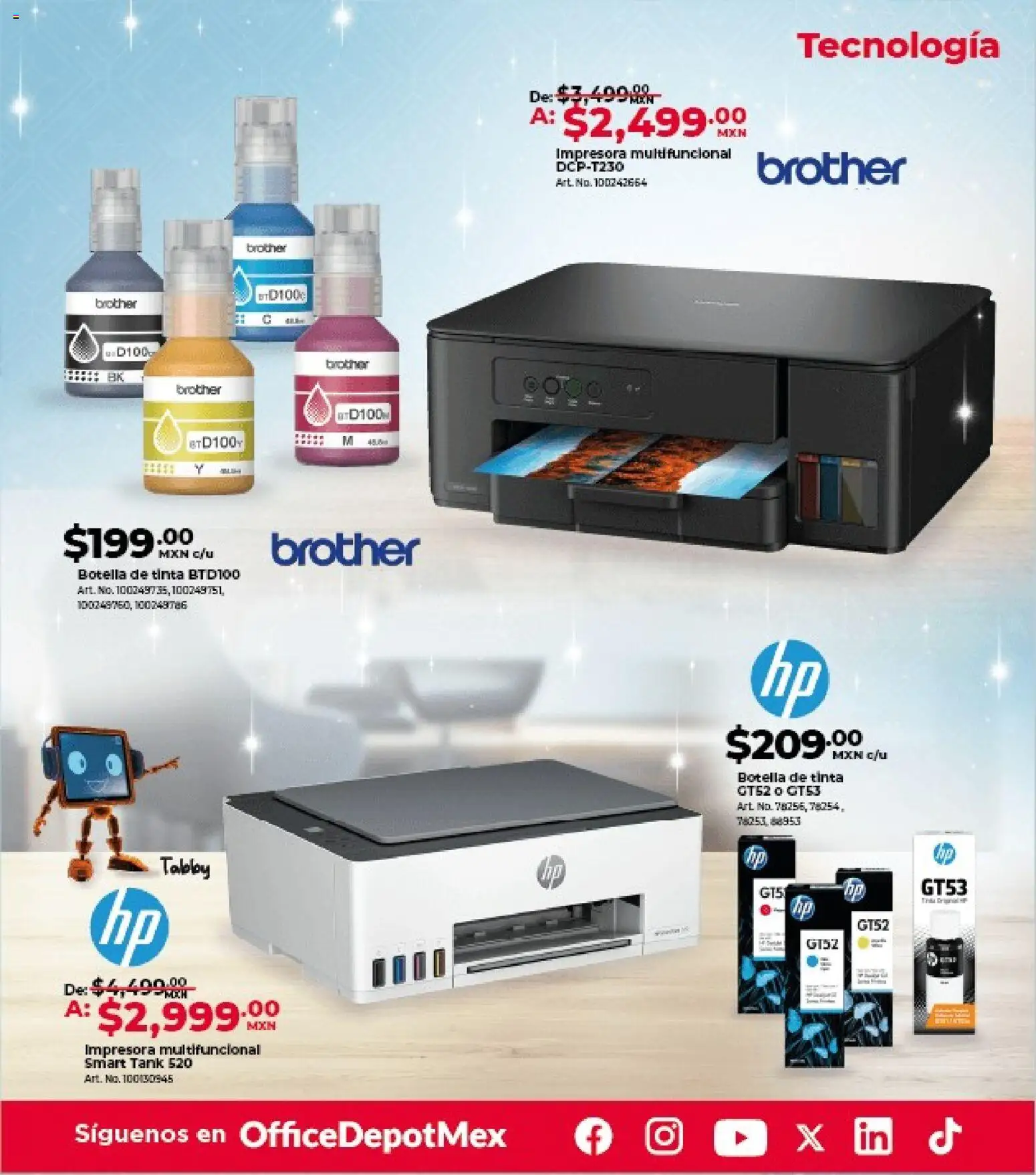 Nuevas ofertas de Office Depot válidas en toda la República Mexicana desde el 01.11.2025. ¡Encuentra las mejores ofertas en Office Depot catálogo! | Página: 19