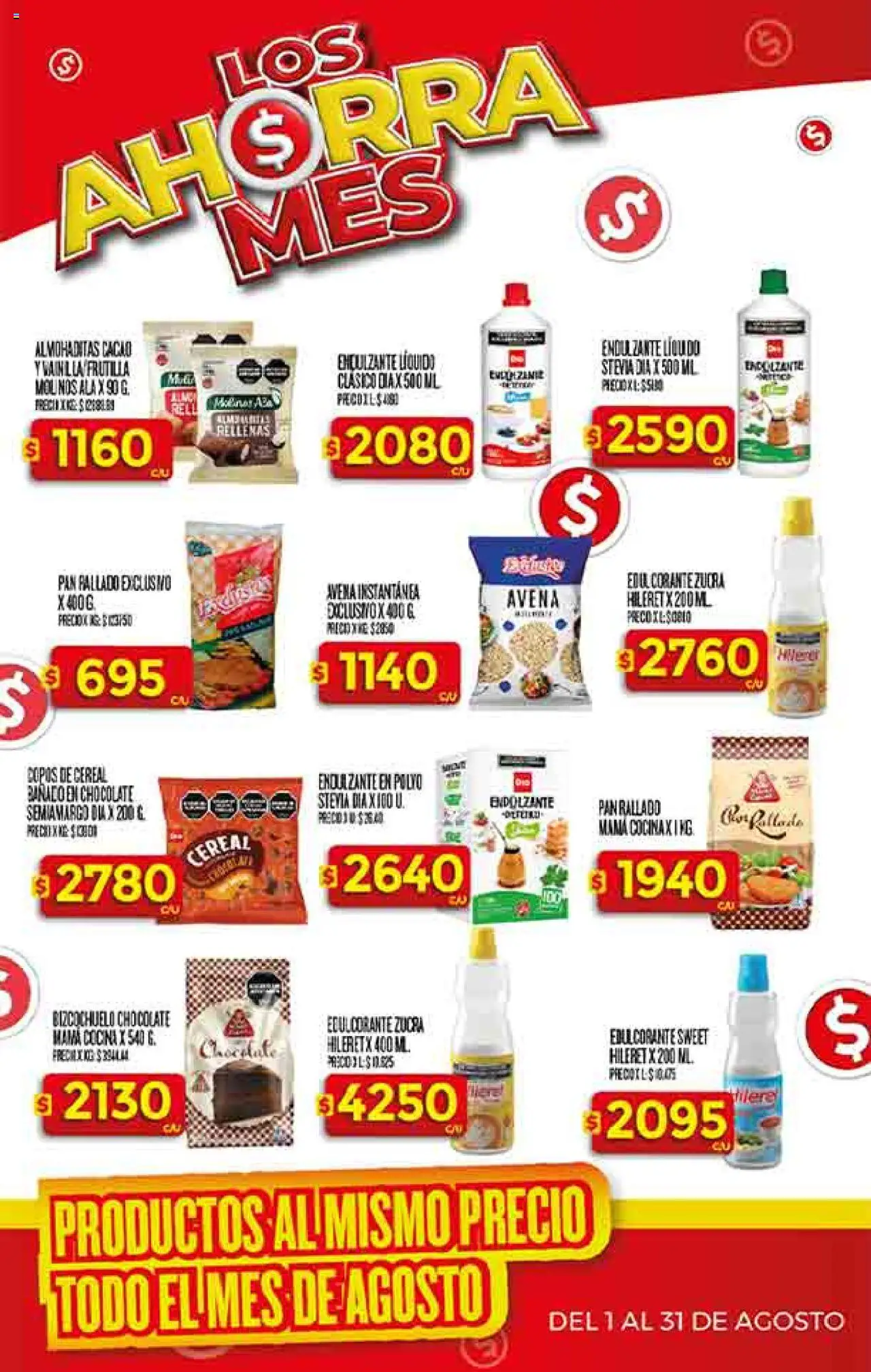 Supermercado DIA Ofertas - Salta y Jujuy │ válido desde el 30.07.2025 | Página: 25 | Productos: Frutilla, Avena, Pan, Chocolate