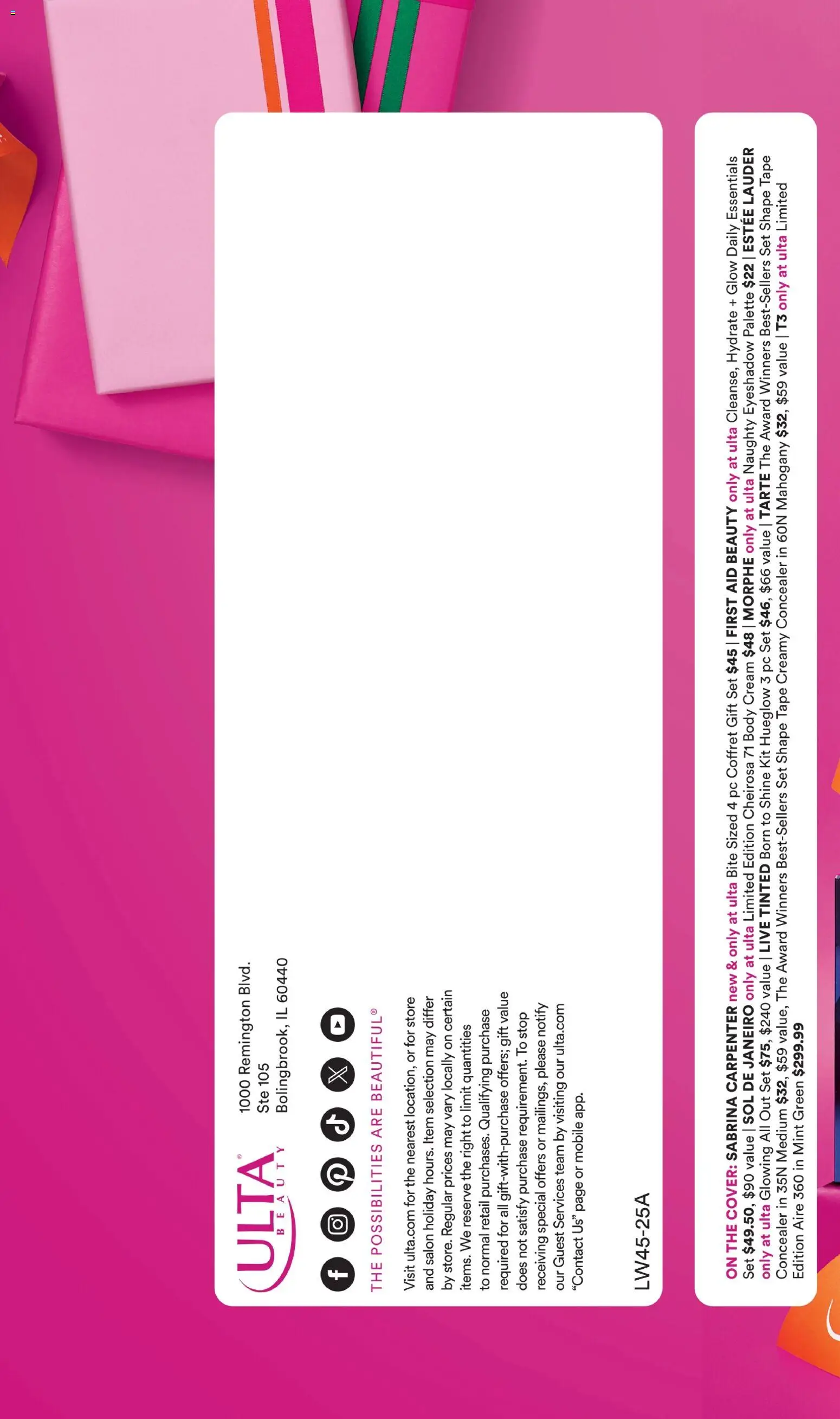 Ulta Beauty Holiday Gift Guide - valid from 15.12.2025 | Page: 22 | Products: Concealer, Eyeshadow, Body cream, Pc