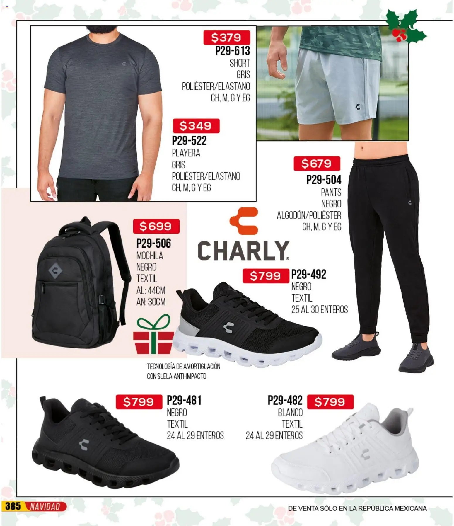 Nuevas ofertas de Cklass válidas en toda la República Mexicana desde el 30.11.2025. ¡Encuentra las mejores ofertas en Cklass catálogo Rebajas Navideñas Ropa! | Página: 643 | Productos: Mochila, Playera, Short, Pants