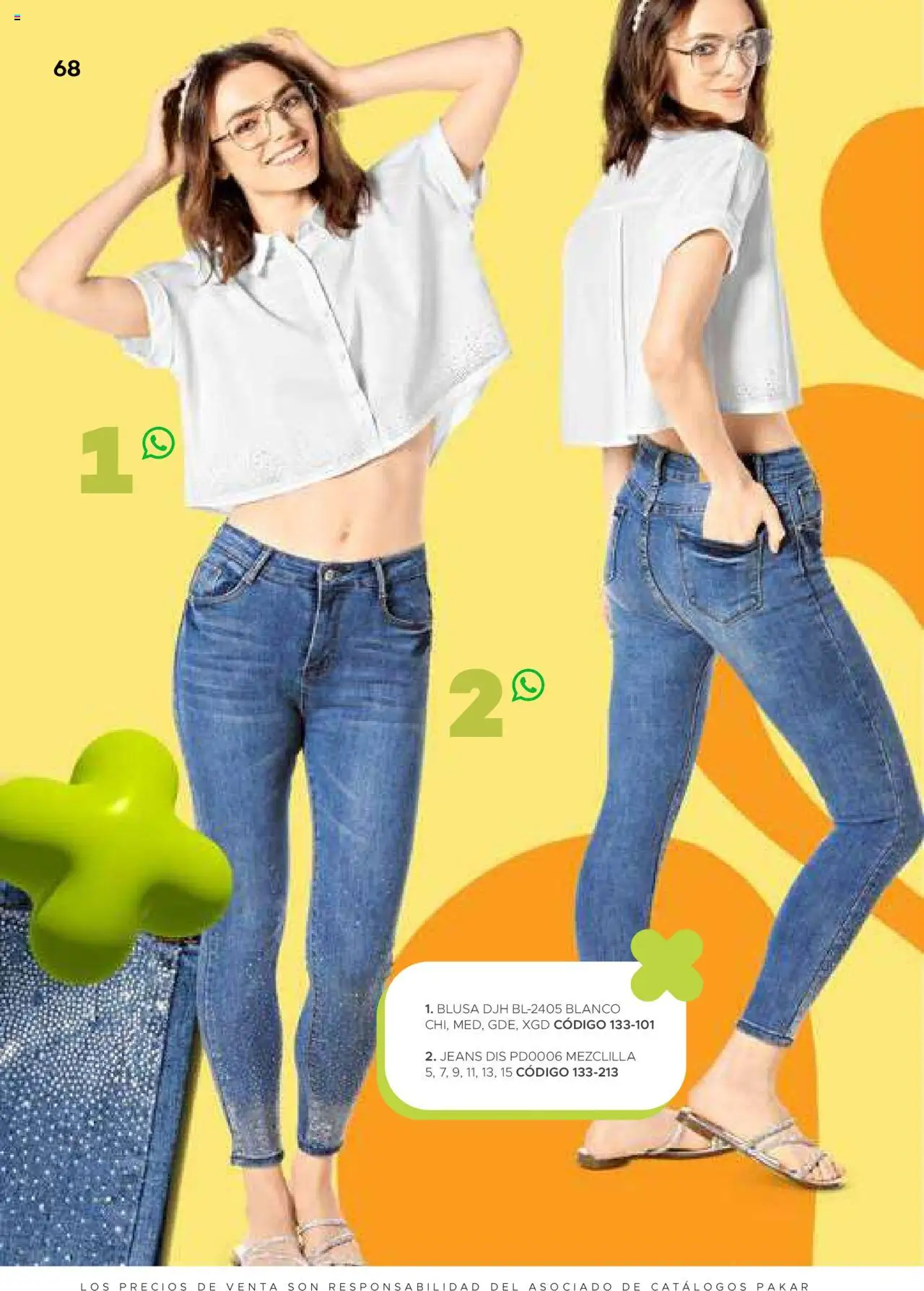 Nuevas ofertas de SC Pakar válidas en toda la República Mexicana desde el 31.01.2025. ¡Encuentra las mejores ofertas en SC Pakar catálogo Ropa! | Página: 68 | Productos: Blusa