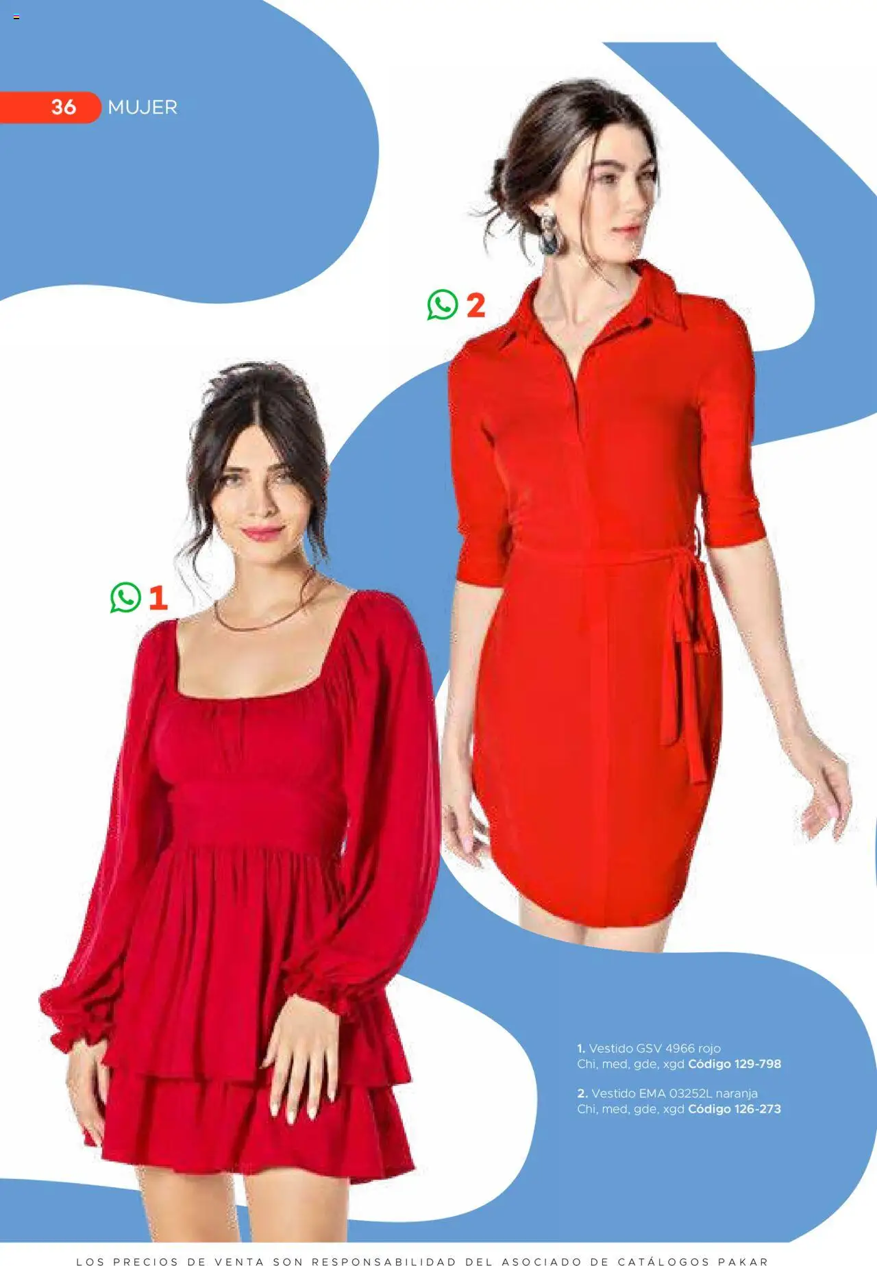 Nuevas ofertas de SC Pakar válidas en toda la República Mexicana desde el 31.01.2025. ¡Encuentra las mejores ofertas en SC Pakar catálogo Ropa! | Página: 36 | Productos: Vestido