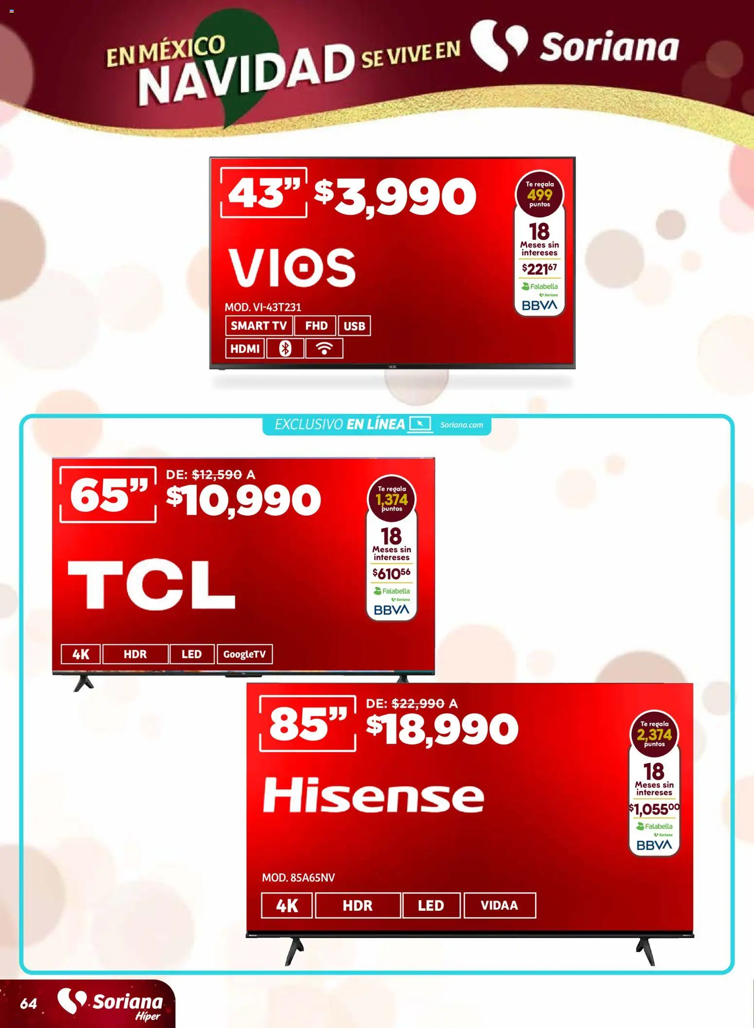 Nuevas ofertas de Soriana válidas en toda la República Mexicana desde el 11.12.2025. ¡Encuentra las mejores ofertas en Soriana - Preciazazaso Híper: Valle de México! | Página: 64 | Productos: Té