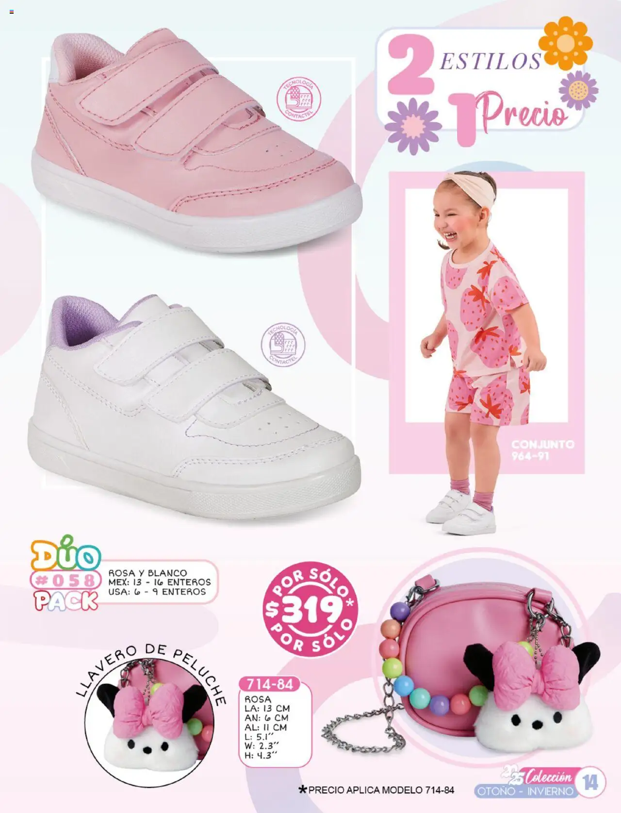Nuevas ofertas de Cklass válidas en toda la República Mexicana desde el 14.07.2025. ¡Encuentra las mejores ofertas en Cklass catálogo Kids Nino! | Página: 95 | Productos: Llavero, Conjunto