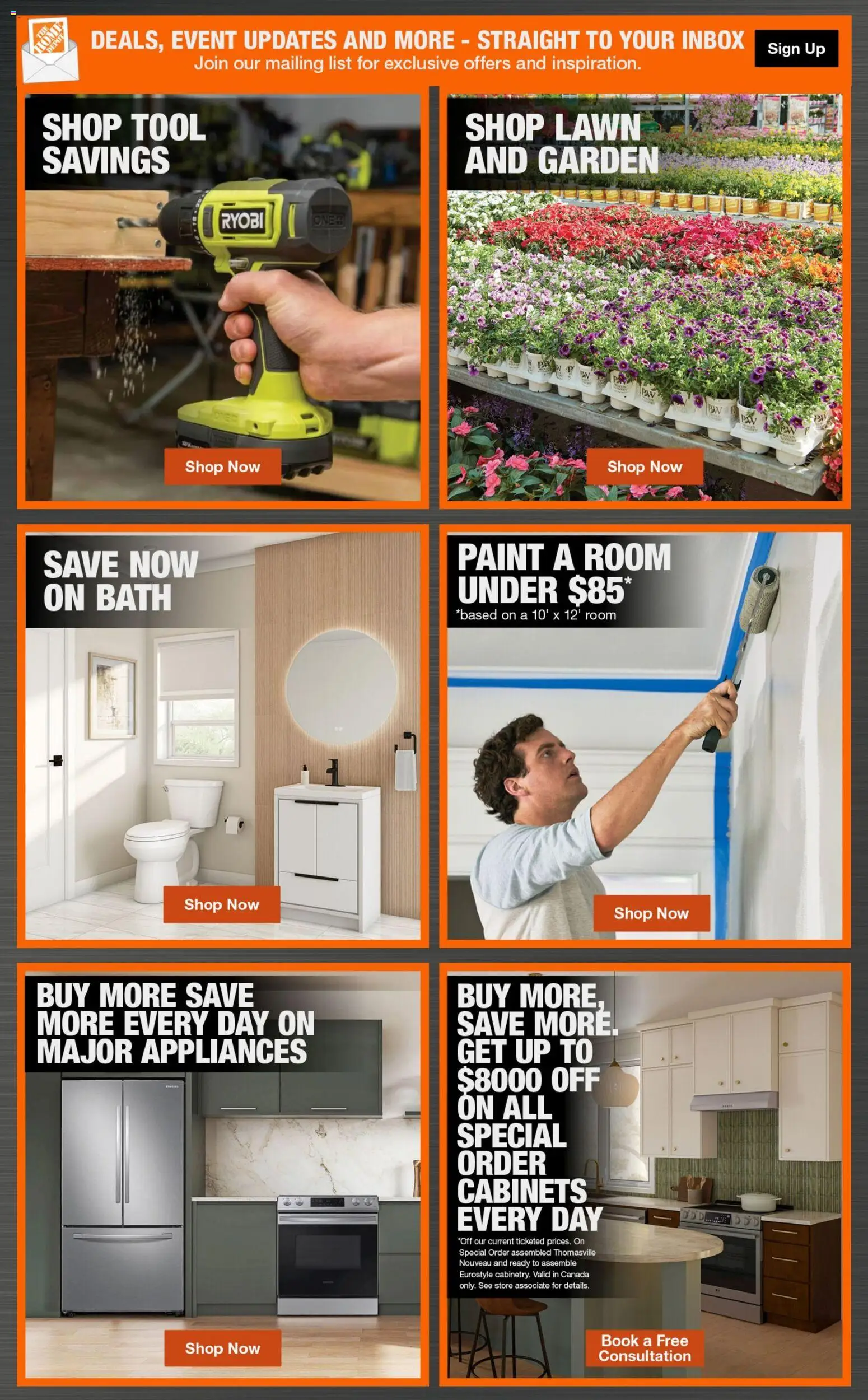 Home Depot flyer valid from 05.02.2026 | Page: 9 | Products: Bath
