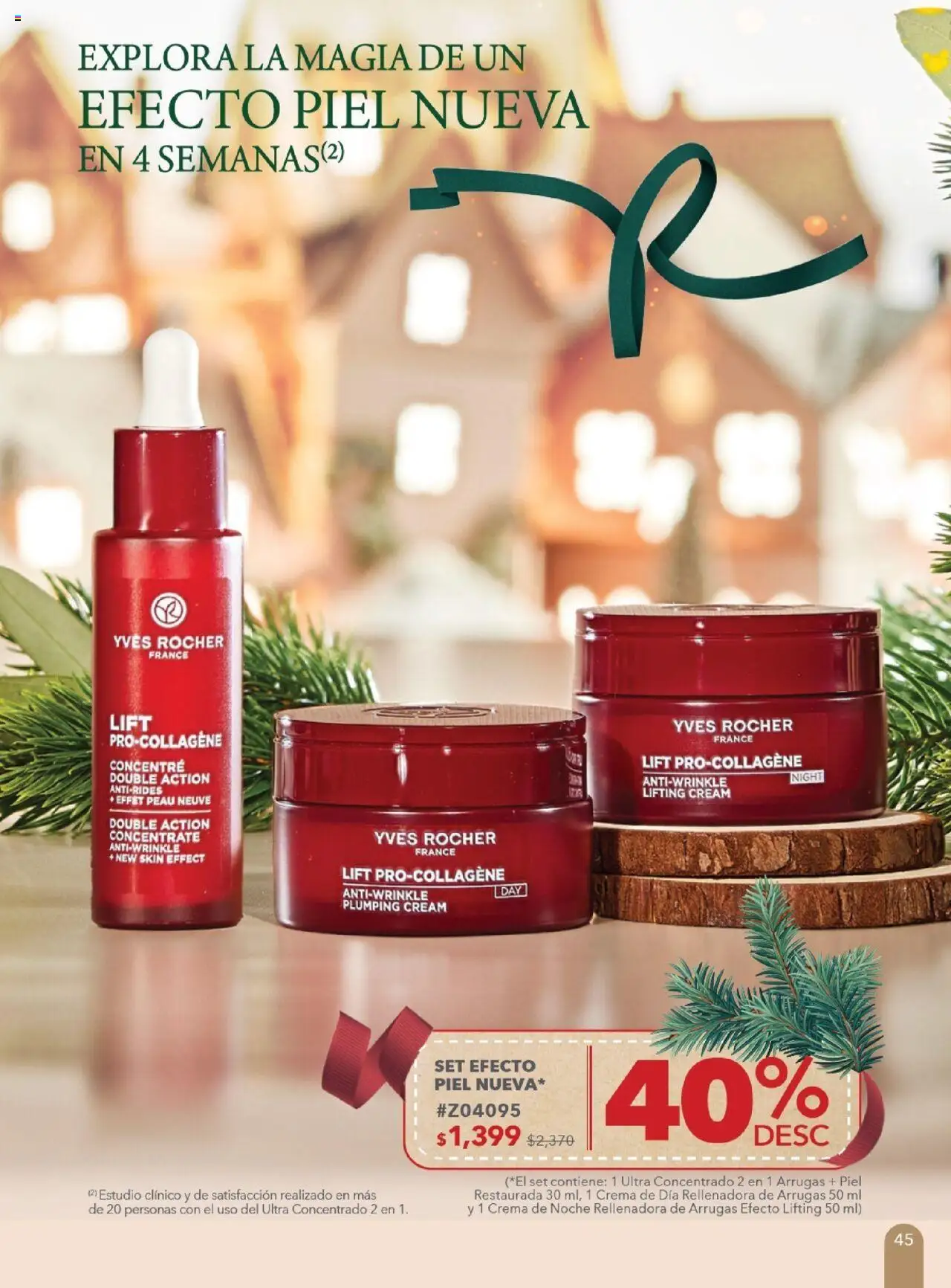 Nuevas ofertas de Yves Rocher válidas en toda la República Mexicana desde el 28.10.2025. ¡Encuentra las mejores ofertas en Yves Rocher - Campaña 15 2025! | Página: 45 | Productos: Crema