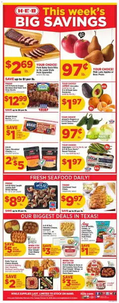 Preview of H-E-B weekly ads valid from 04.02.2026