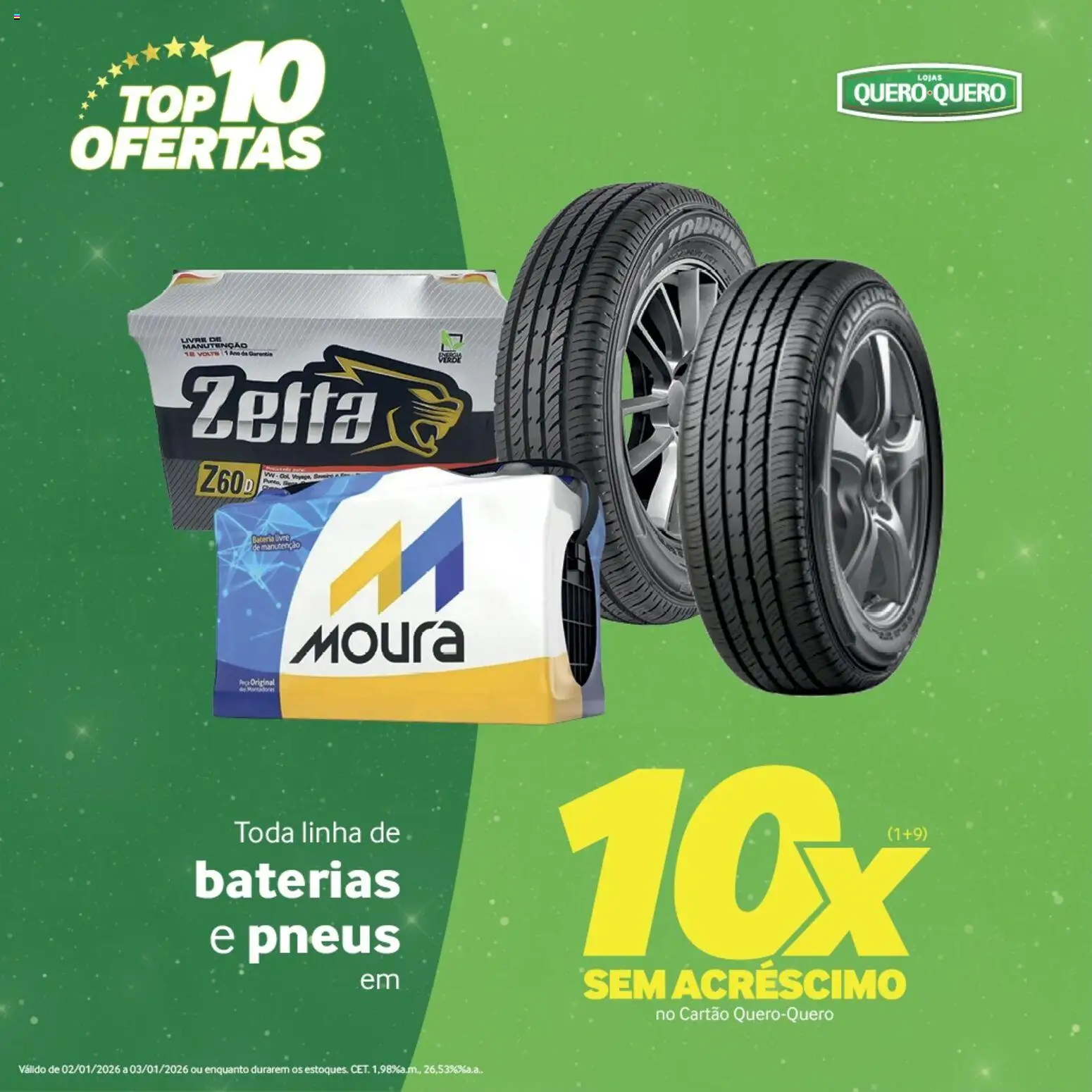 Lojas Quero-Quero Folheto - válido de 02.01.2026 | Página: 26 | Produtos: Pneus