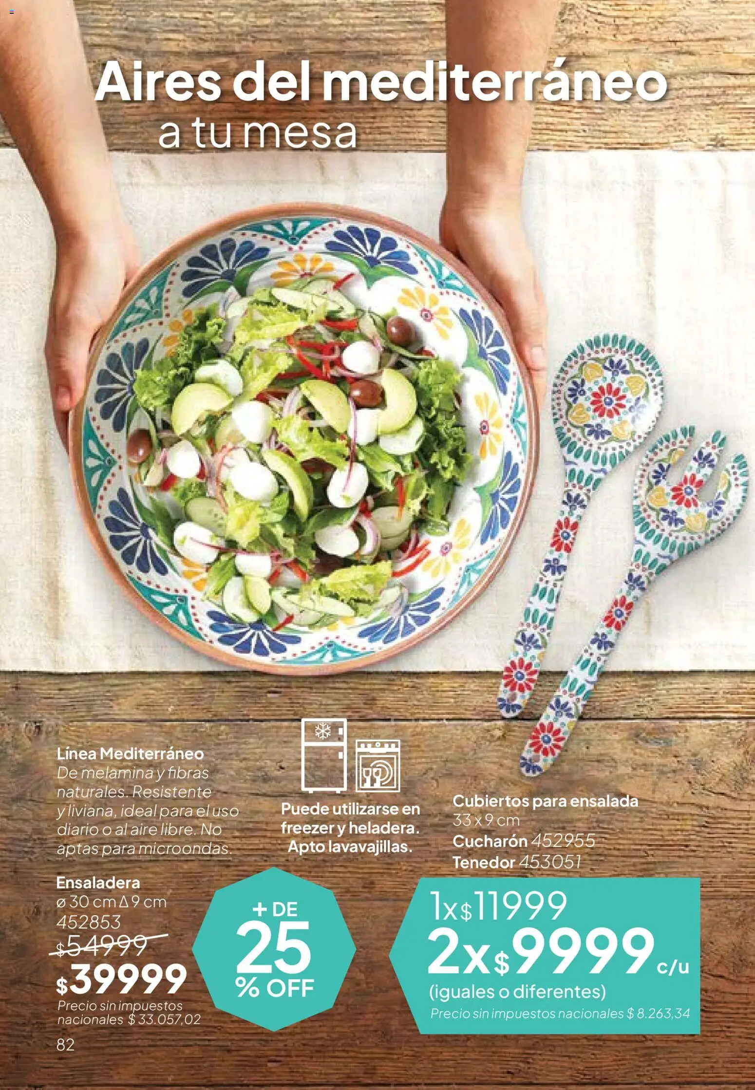 Tupperware Folleto │ válido desde el 10.04.2026 | Página: 83 | Productos: Ensalada, Tenedor, Lavavajillas, Mesa