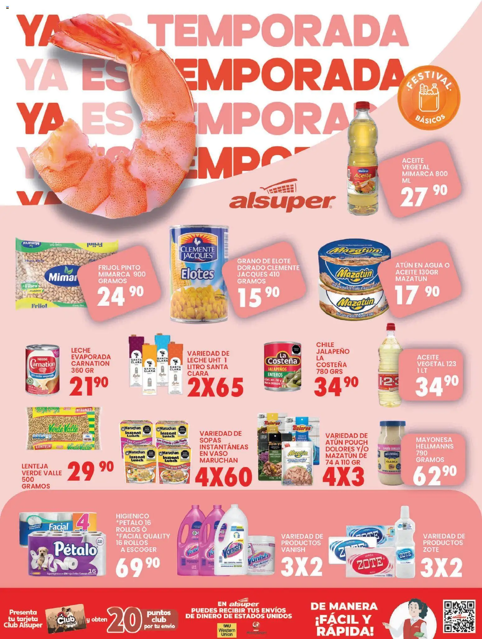 Nuevas ofertas de Alsuper válidas en toda la República Mexicana desde el 03.03.2026. ¡Encuentra las mejores ofertas en Alsuper folleto Chihuahua-Ciudad! | Página: 8 | Productos: Pollo, Mayonesa, Frasco, Leche