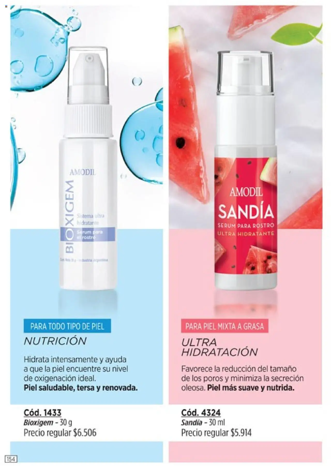 Catálogo Amodil Campaña 12 │ válido desde el 26.06.2025 | Página: 154 | Productos: Sandía, Serum