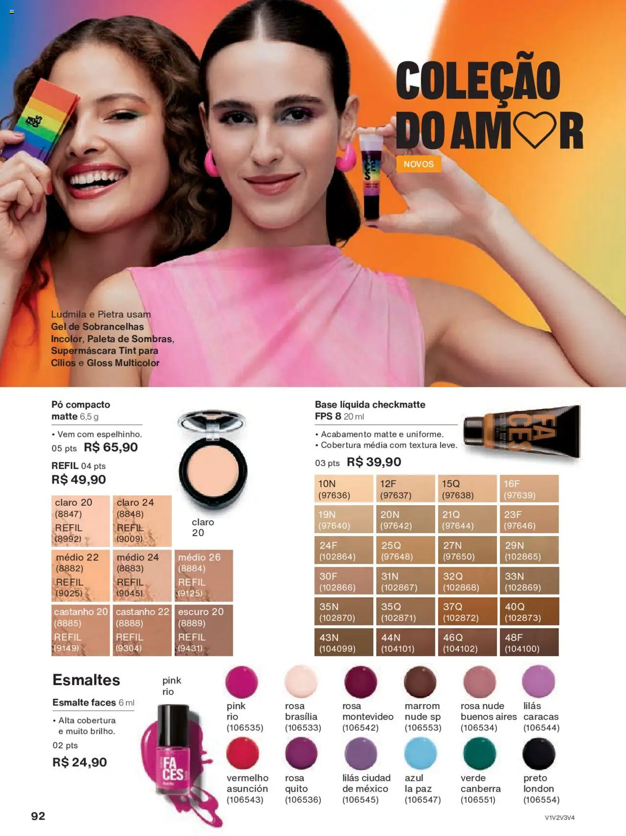 Natura Folheto - válido de 15.06.2025 | Página: 92 | Produtos: Pó compacto, Pó, Base