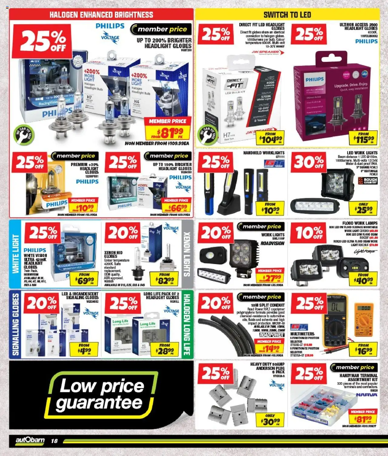 Autobarn catalogue - valid from 13.08.2025 | Page: 18 | Products: Light, Water, Bulb, Speaker