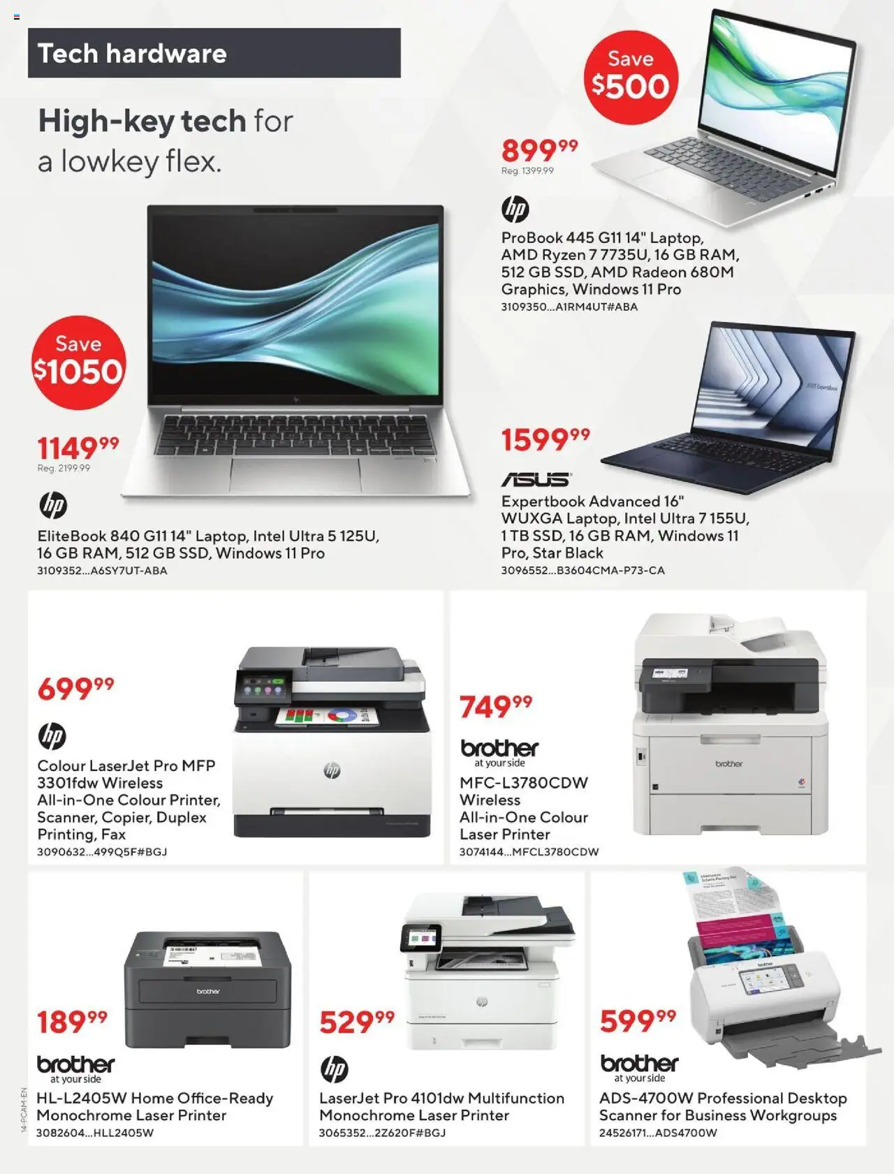 Staples flyer valid from 08.08.2025 | Page: 14 | Products: Printer