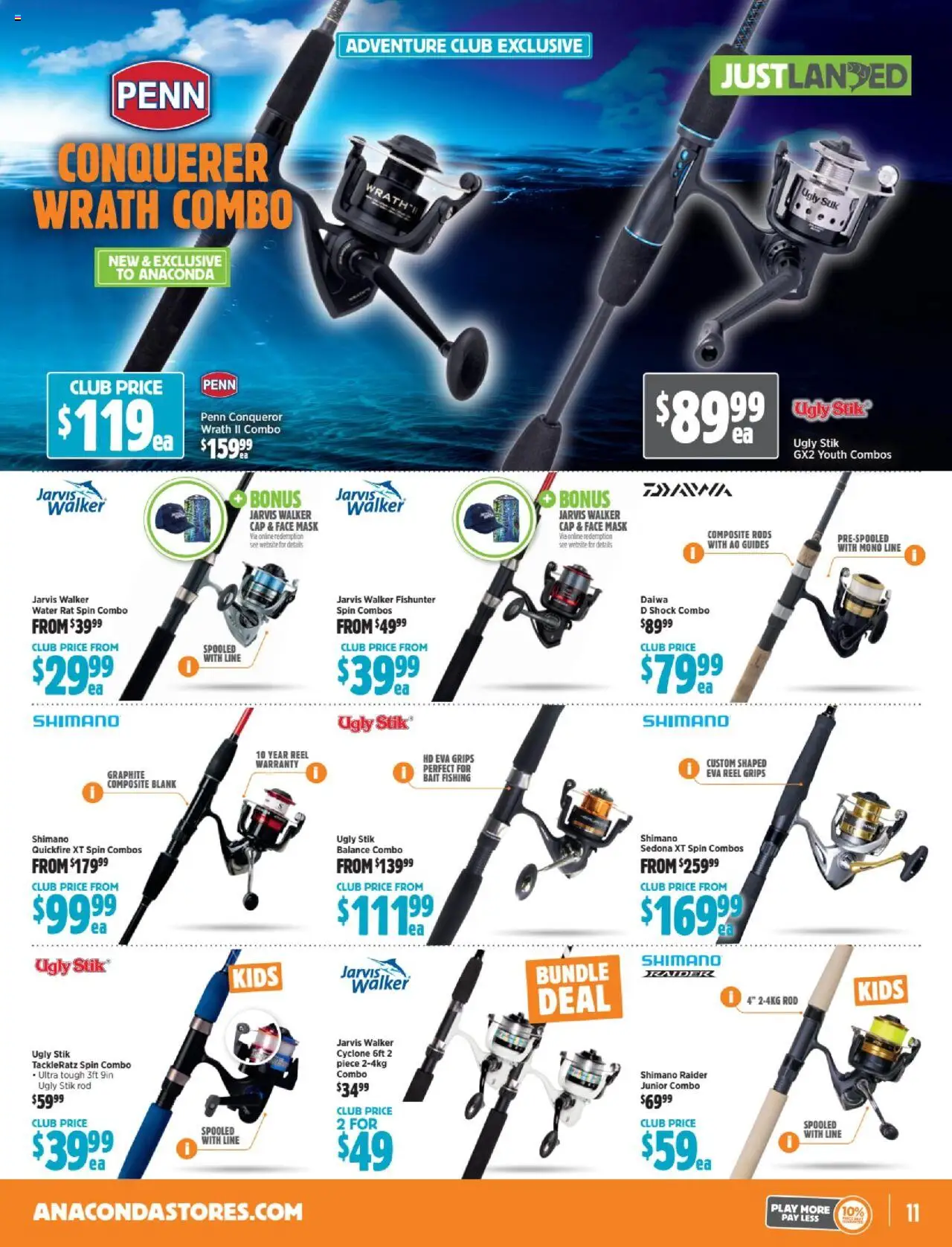 Anaconda catalogue - valid from 07.10.2025 | Page: 11 | Products: Mask, Water, Cap, Face mask