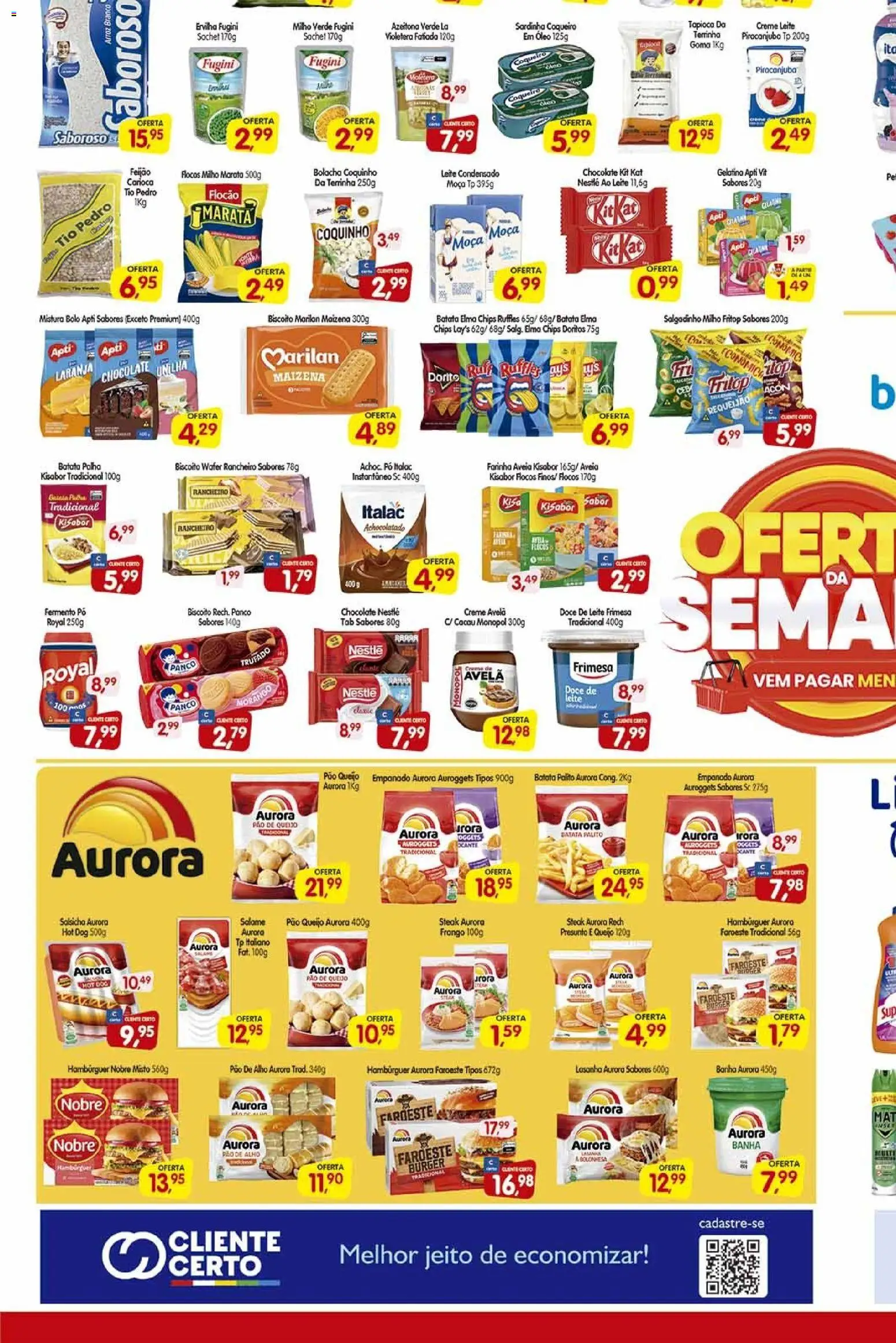 Cercadão Folheto - válido de 17.04.2026 | Página: 2 | Produtos: Óleo, Hambúrguer, Lasanha, Batata