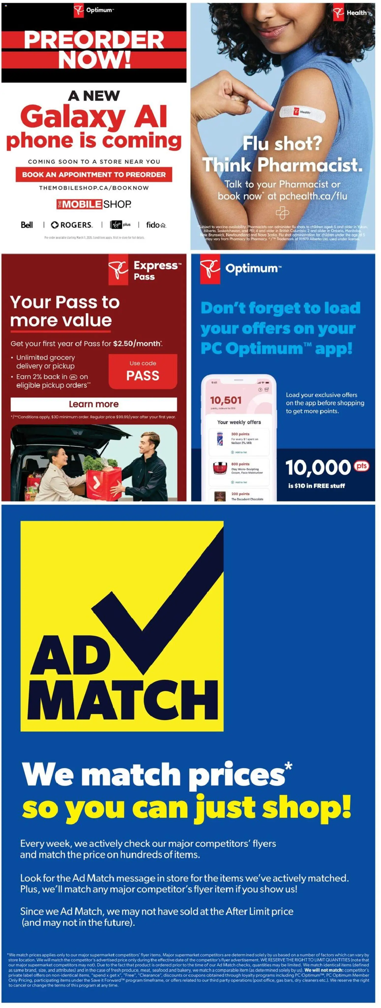 Real Canadian Superstore flyer valid from 26.02.2026 | Page: 36 | Products: PC, Case, Milk, Chocolate