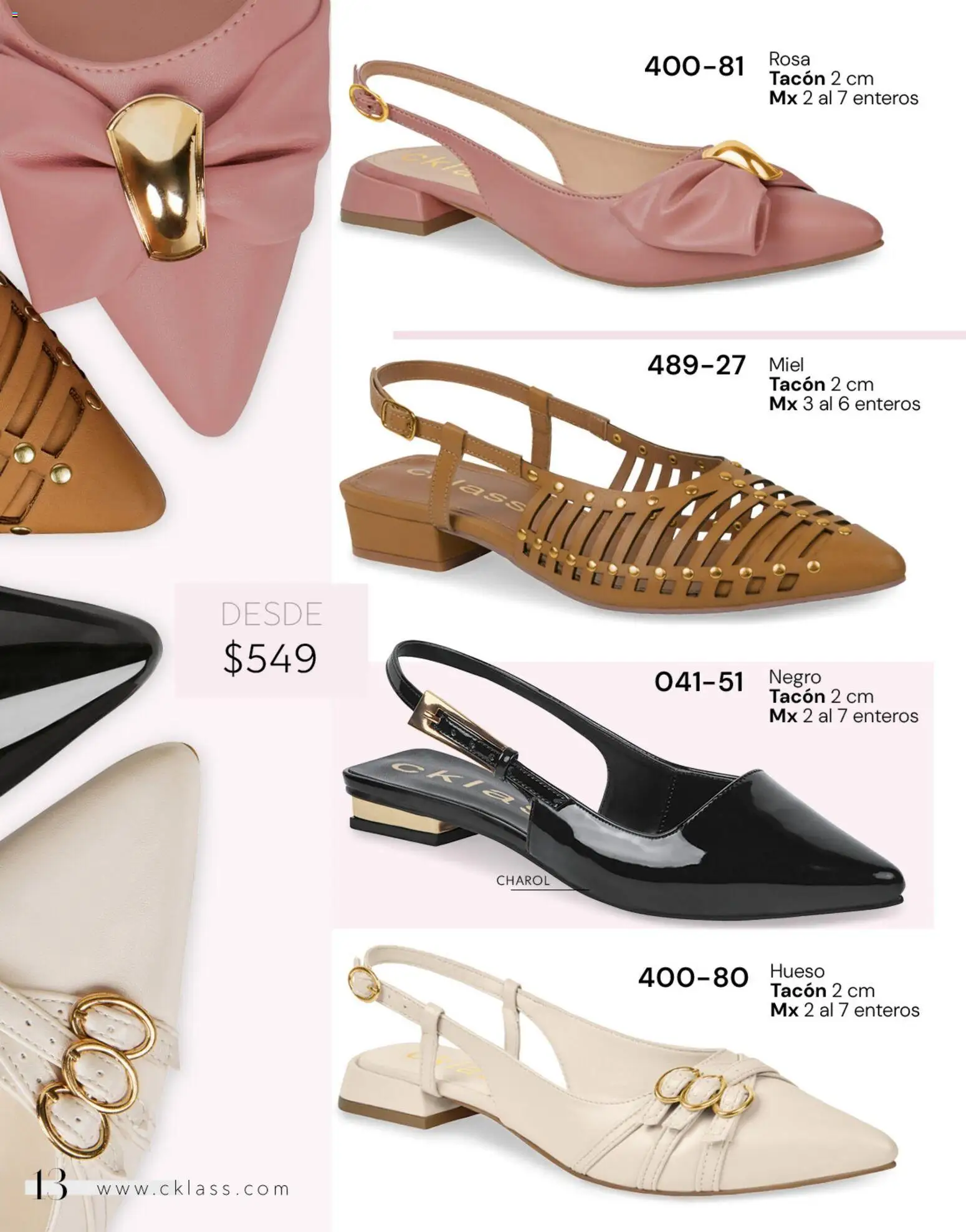 Nuevas ofertas de Cklass válidas en toda la República Mexicana desde el 02.01.2026. ¡Encuentra las mejores ofertas en Cklass catálogo Gala & Glamour! | Página: 43