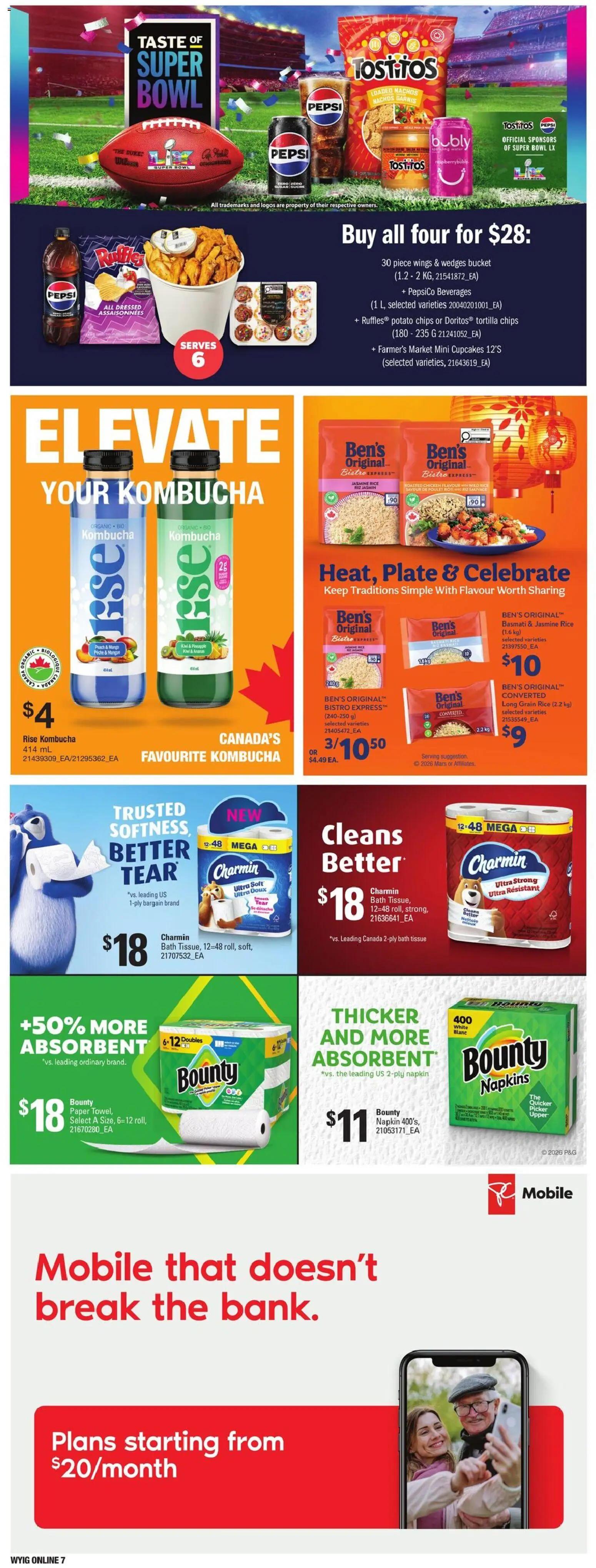 Independent Grocer flyer valid from 29.01.2026 | Page: 17 | Products: Rice, Chips, Bath, Chicken