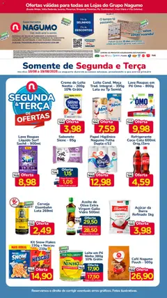 Nagumo - Ofertas Segunda e Terça - Pré-Visualização do folheto da loja Nagumo, válido de 18.08.2025