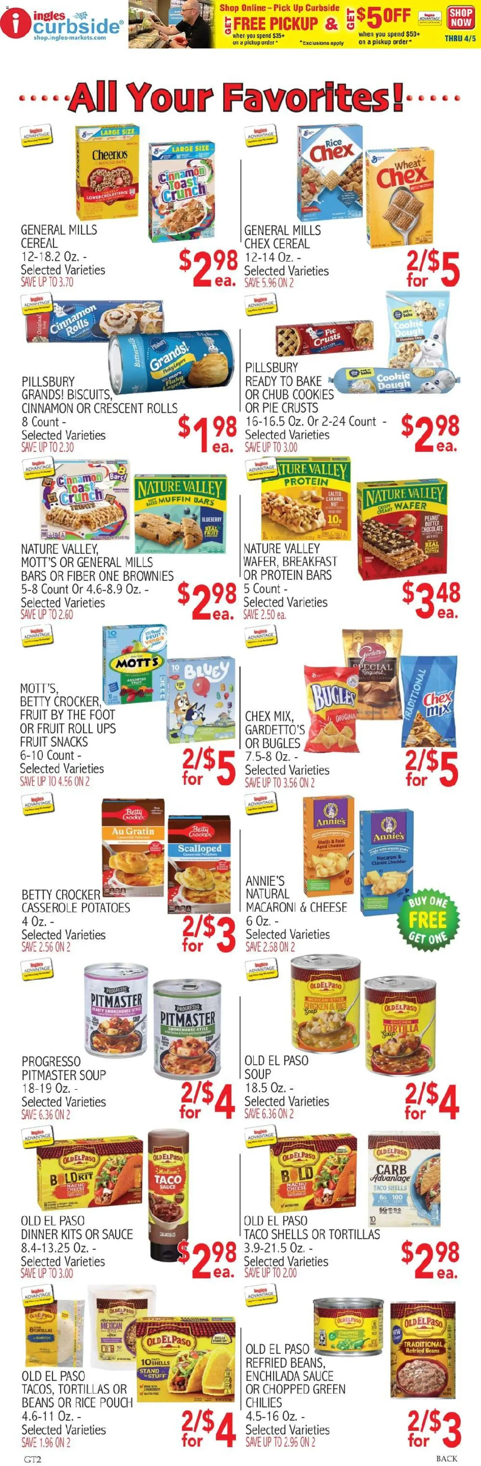 Ingles Weekly Ad - valid from 04.03.2026 | Page: 6 | Products: Chocolate, Cookies, Muffin, UPS