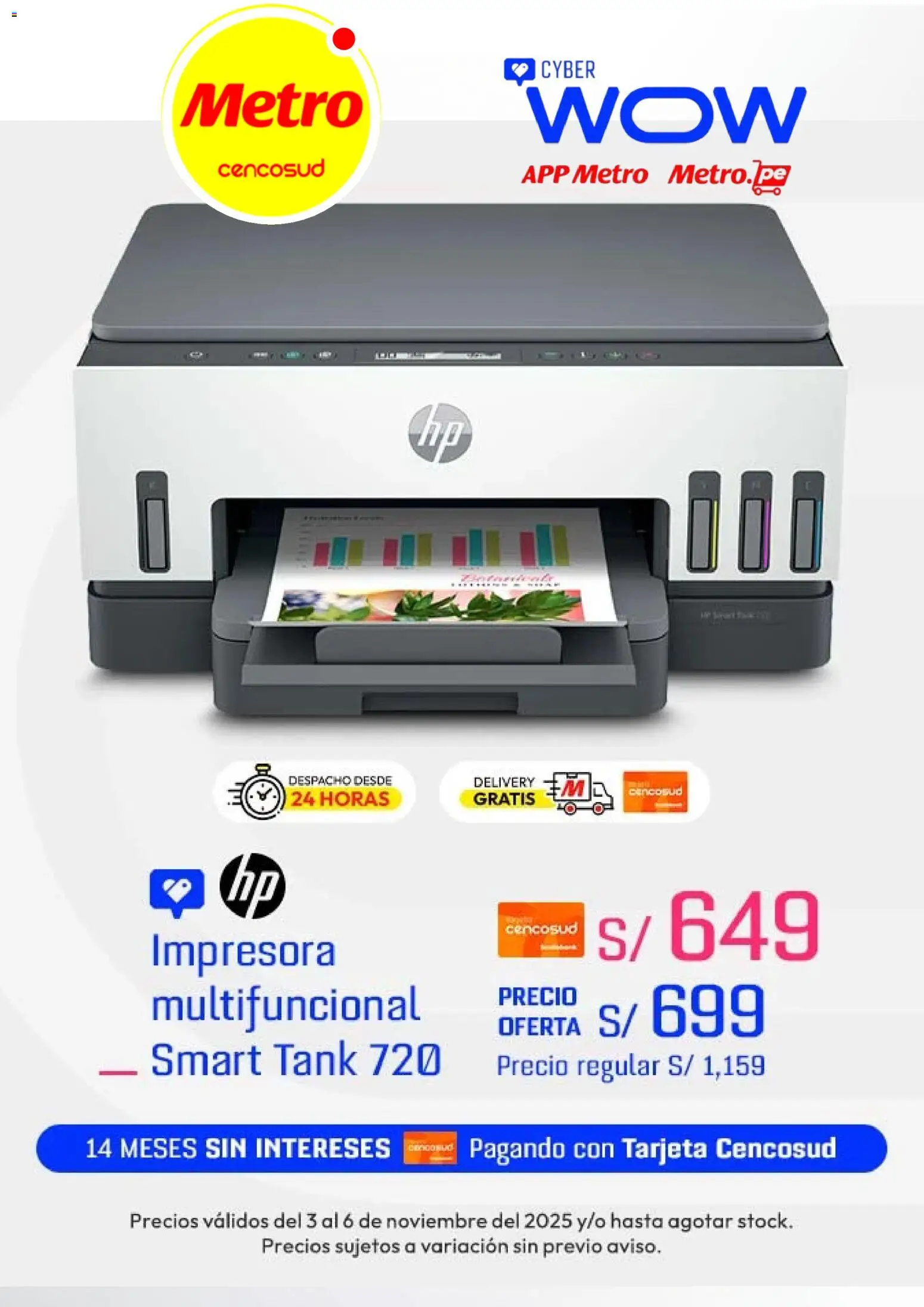 Catálogo Metro válido desde 03.11.2025 | Página: 7 | Productos: Impresora