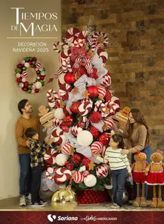 Vista previa de Soriana - Decoración Navideña Híper Nacional, nuevo folleto de la tienda, válido en México a partir del 25.09.2025