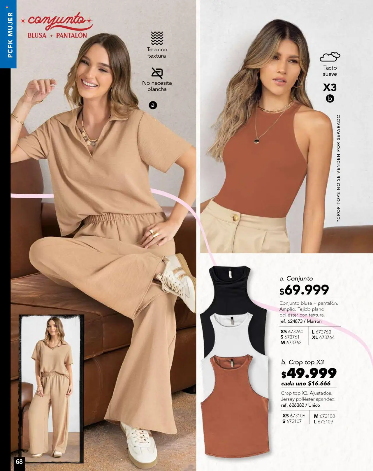 Pacifika revista - valida desde el 01.08.2025 | Página: 81 | Productos: Plancha, Top, Conjunto, Blusa