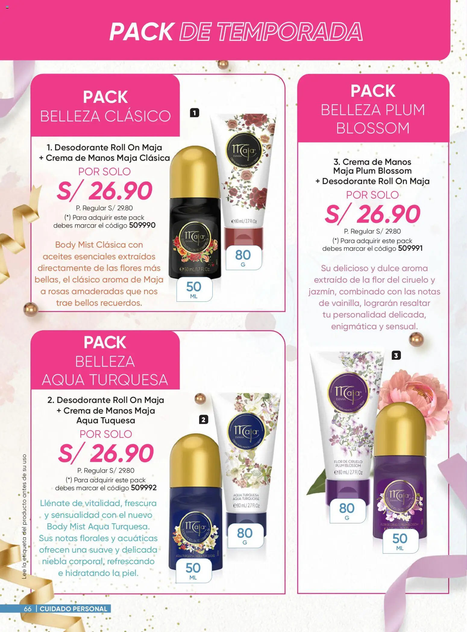 Catálogo Azzorti válido desde 03.11.2025 | Página: 66 | Productos: Crema de manos, Desodorante, Crema