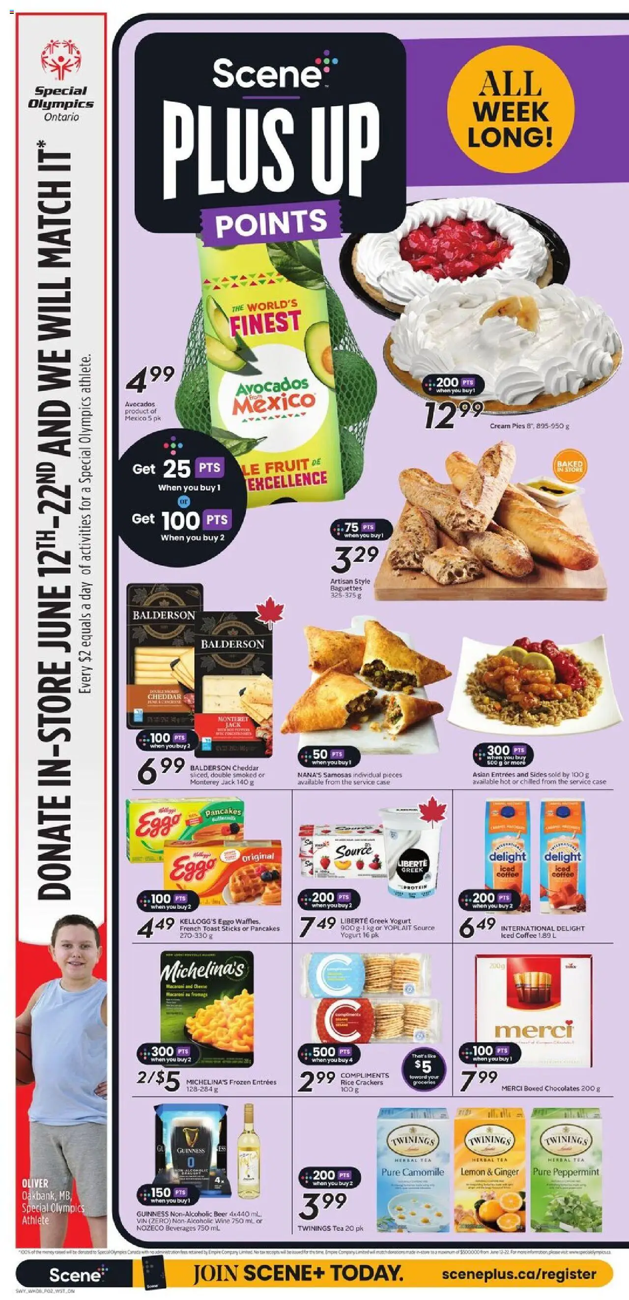 Safeway flyer valid from 19.06.2025 | Page: 6 | Products: Tea, Cream, Yogurt, Coffee
