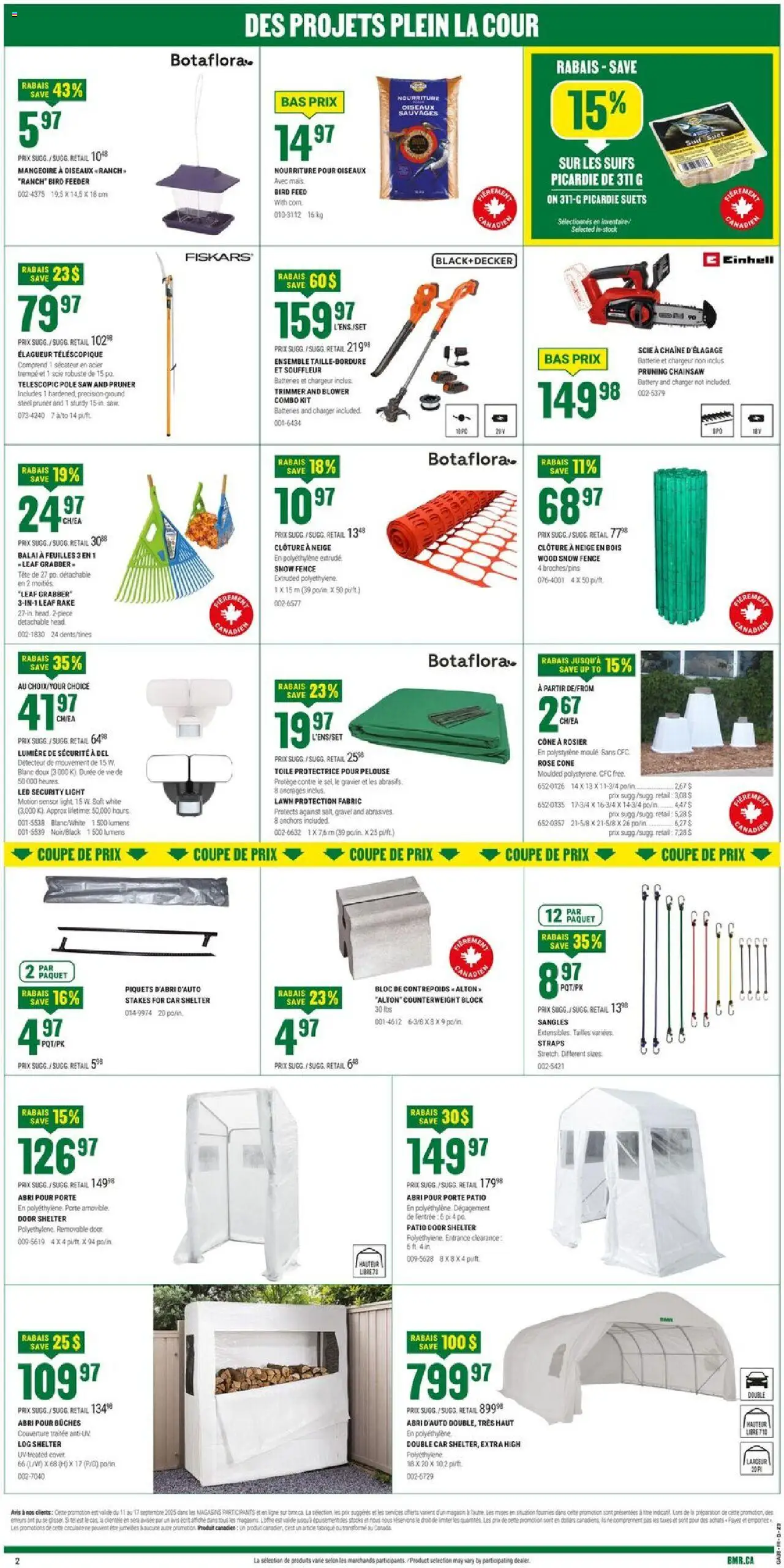 BMR flyer valid from 11.09.2025 | Page: 3 | Products: Battery