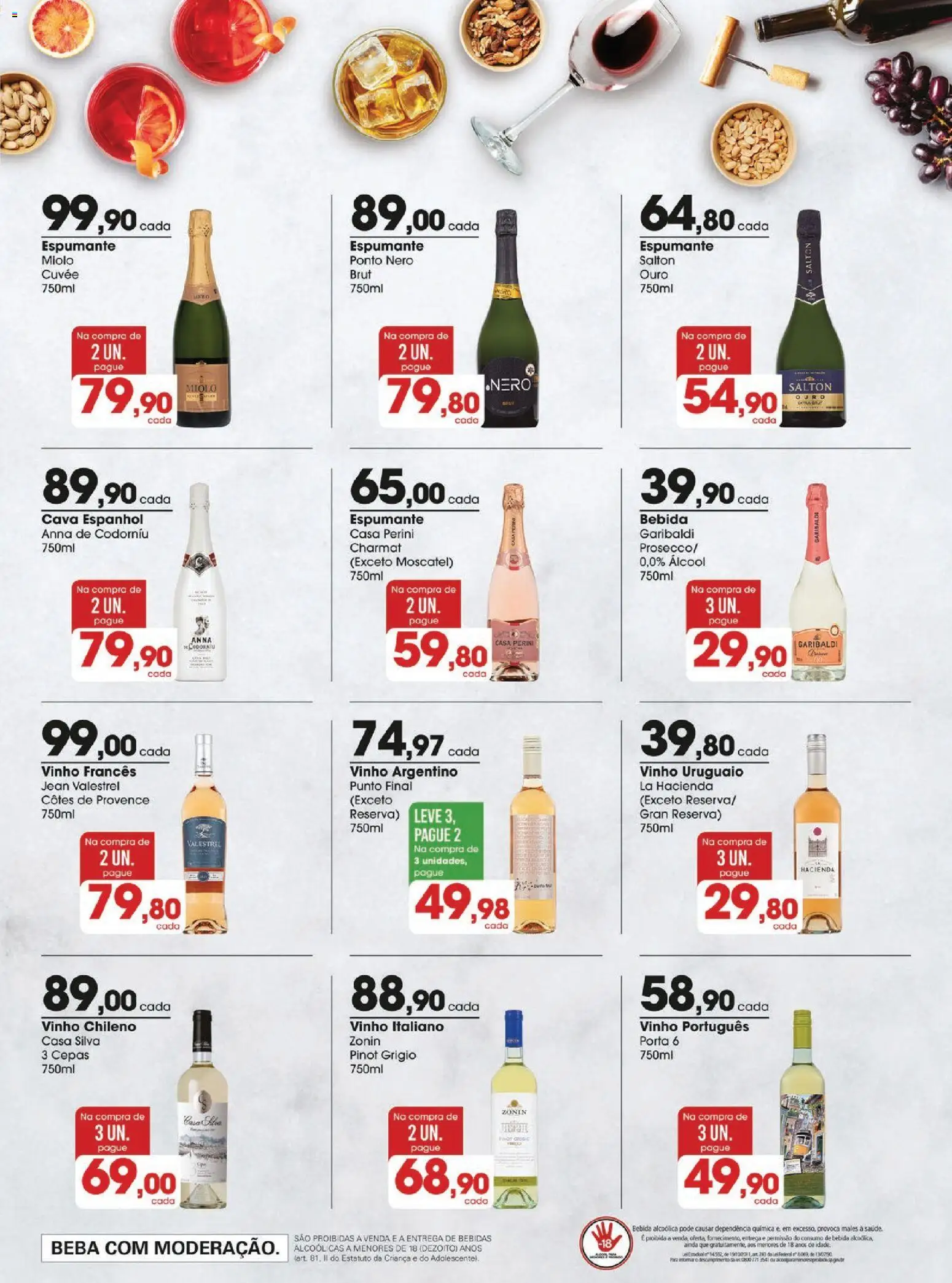 Zaffari Folheto - válido de 18.11.2025 | Página: 13 | Produtos: Espumante, Porta, Vinho, Bebida