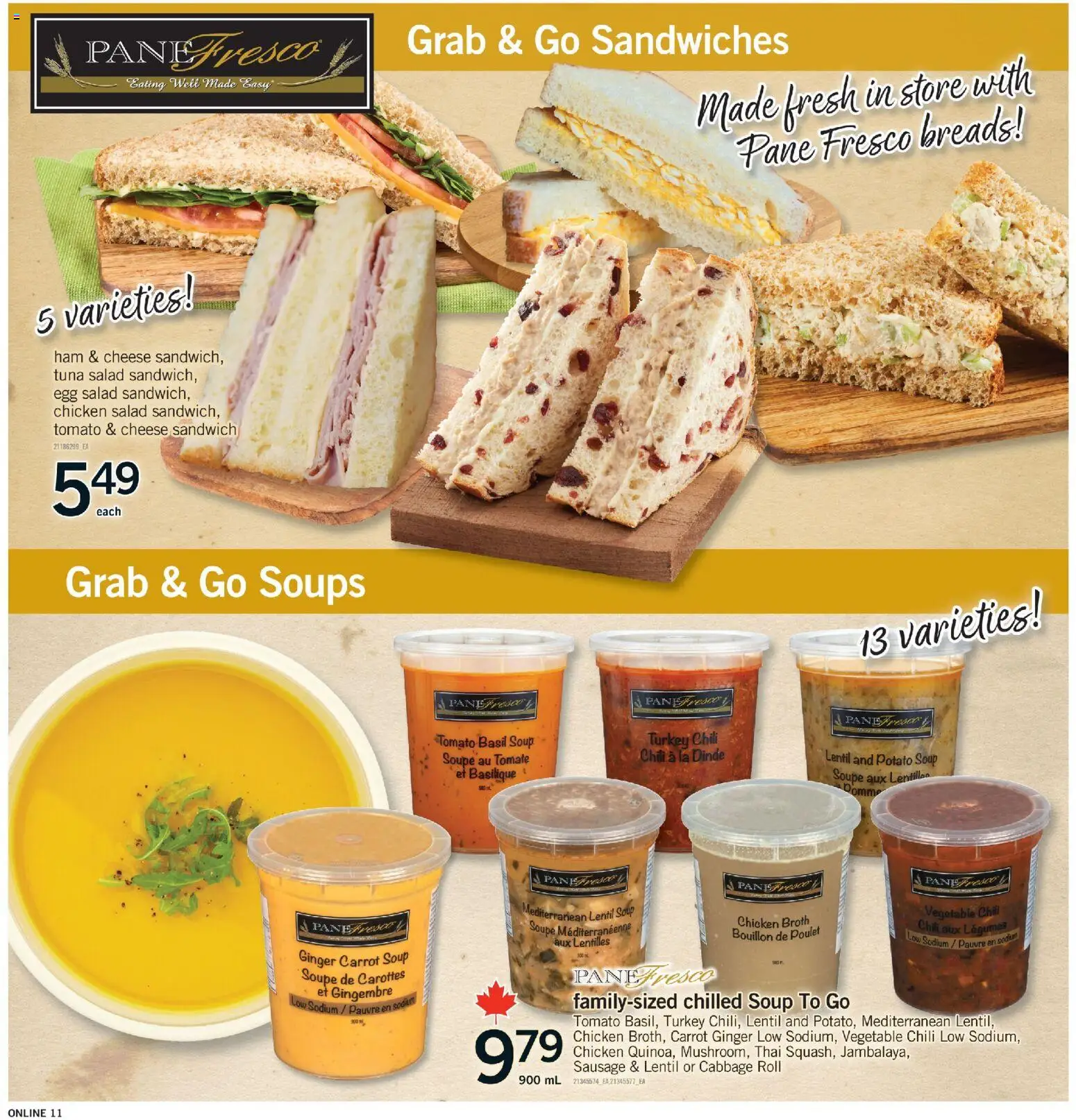 Fortinos flyer valid from 16.04.2026 | Page: 11 | Products: Carrot, Turkey, Ham, Chicken