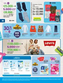 Jumbo - Regresa a clase -  Vista previa de la revista de la tienda Jumbo valido desde el 14.01.2026 | Página: 18 | Productos: Sobre, Desodorante, Cepillo de dientes, Camisa