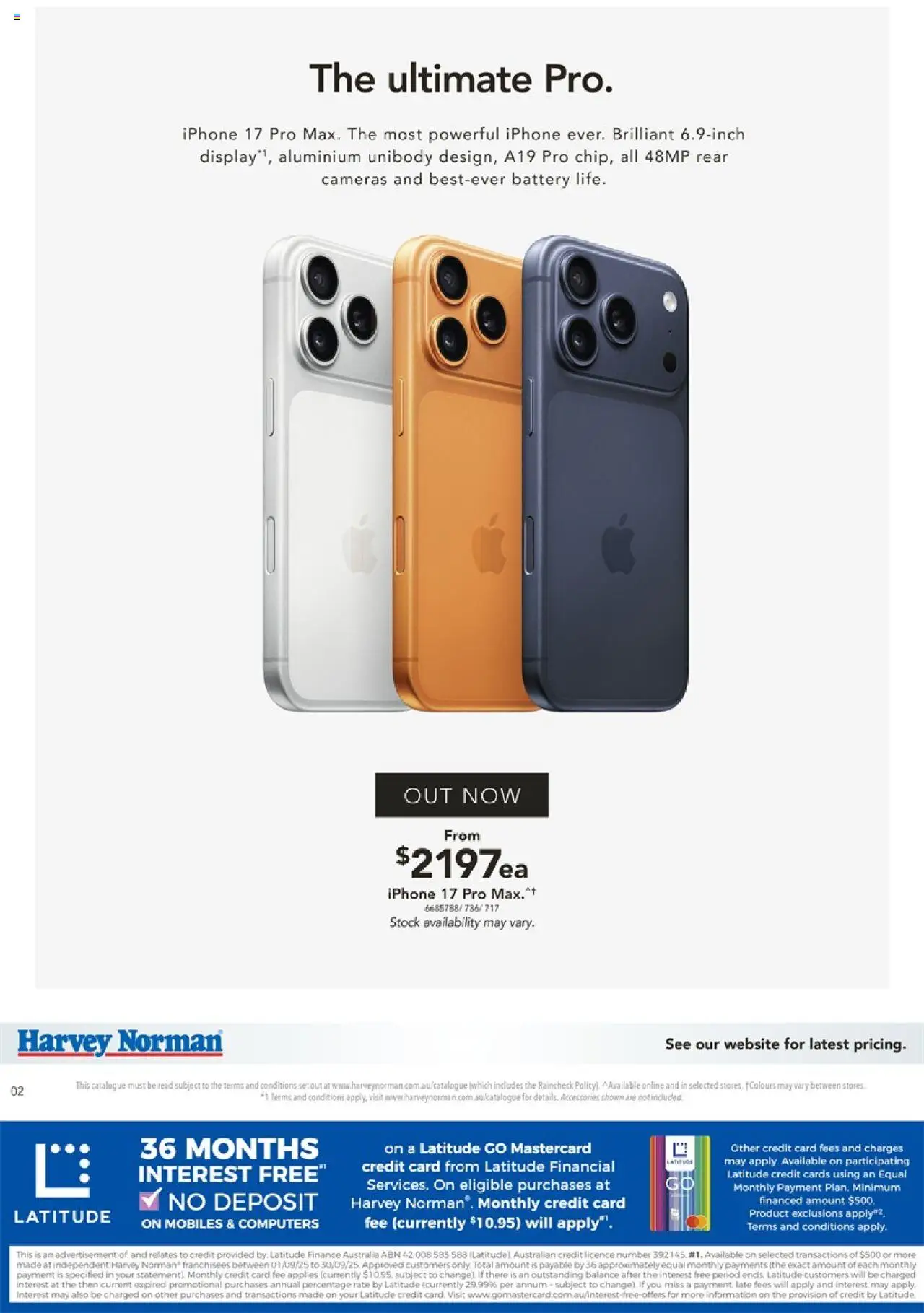 Harvey Norman catalogue - valid from 19.09.2025 | Page: 2 | Products: Battery, Accessories, Iphone